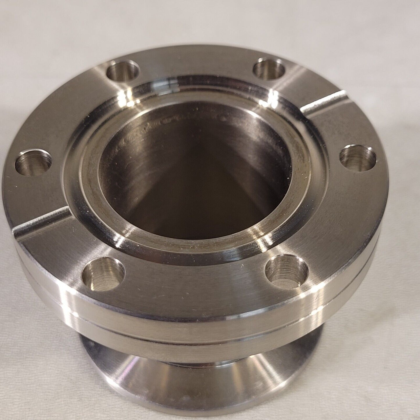 2.75" Conflat DN35CF To KF40 NW40 High Vacuum Adapter UHV Stainless CF35 QF40