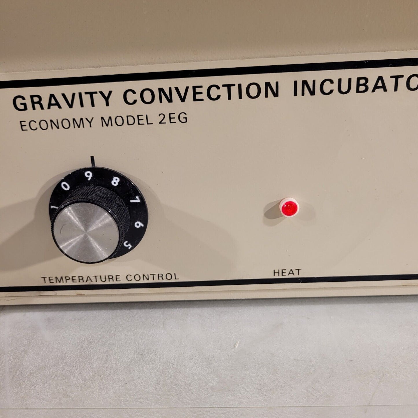 Precision 2EG Economy Gravity Conversion Incubator 31570-10 Tested Works