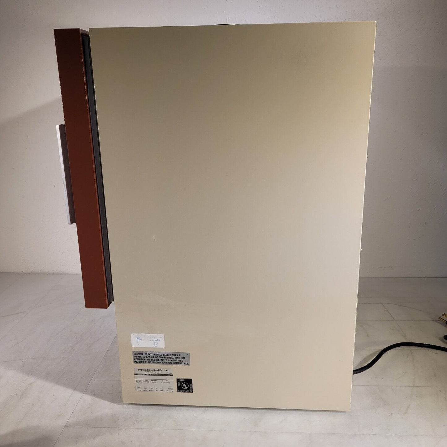 Precision 2EG Economy Gravity Conversion Incubator 31570-10 Tested Works
