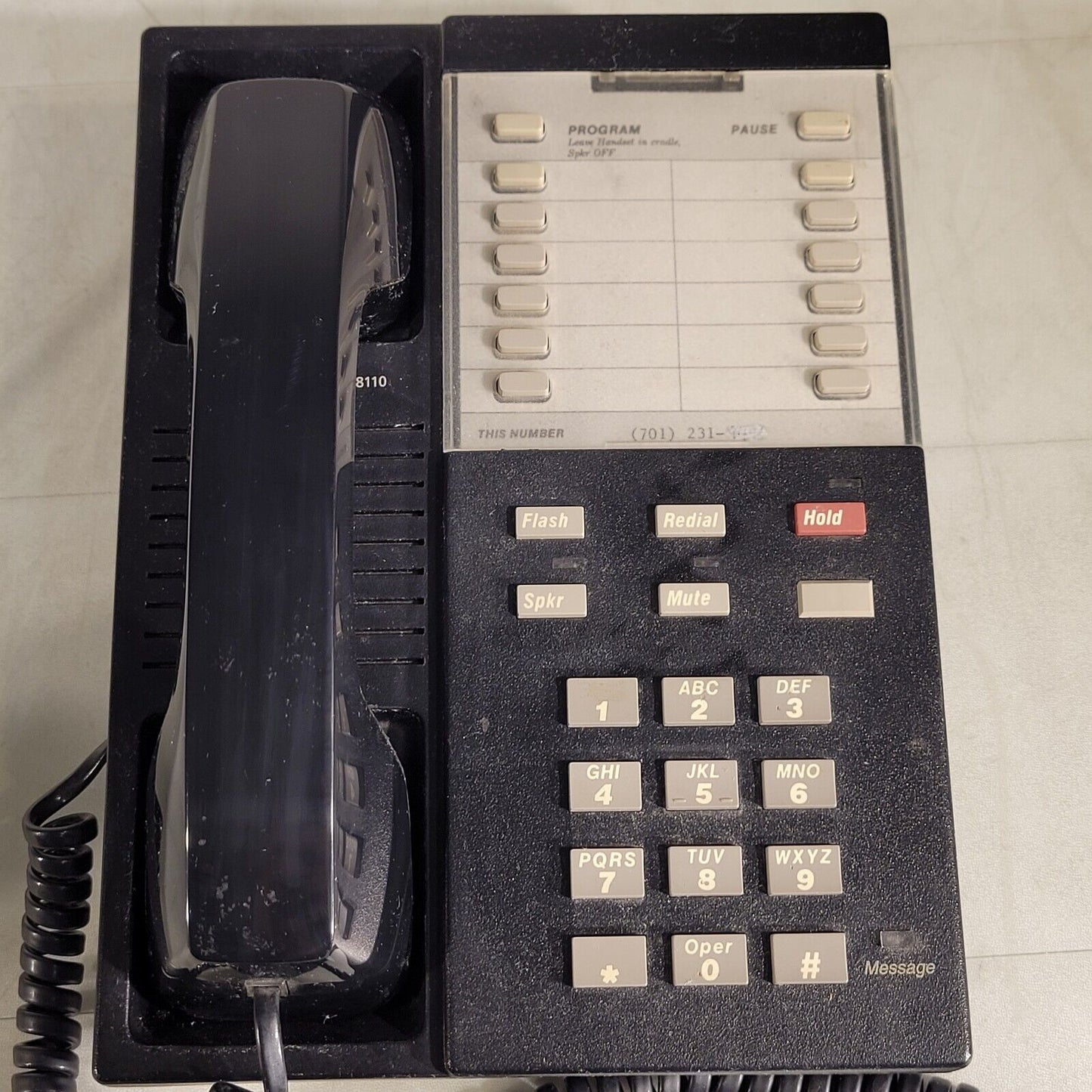 AT&T Lucent 8110 Desktop Phone 106745714 8110A01C-003