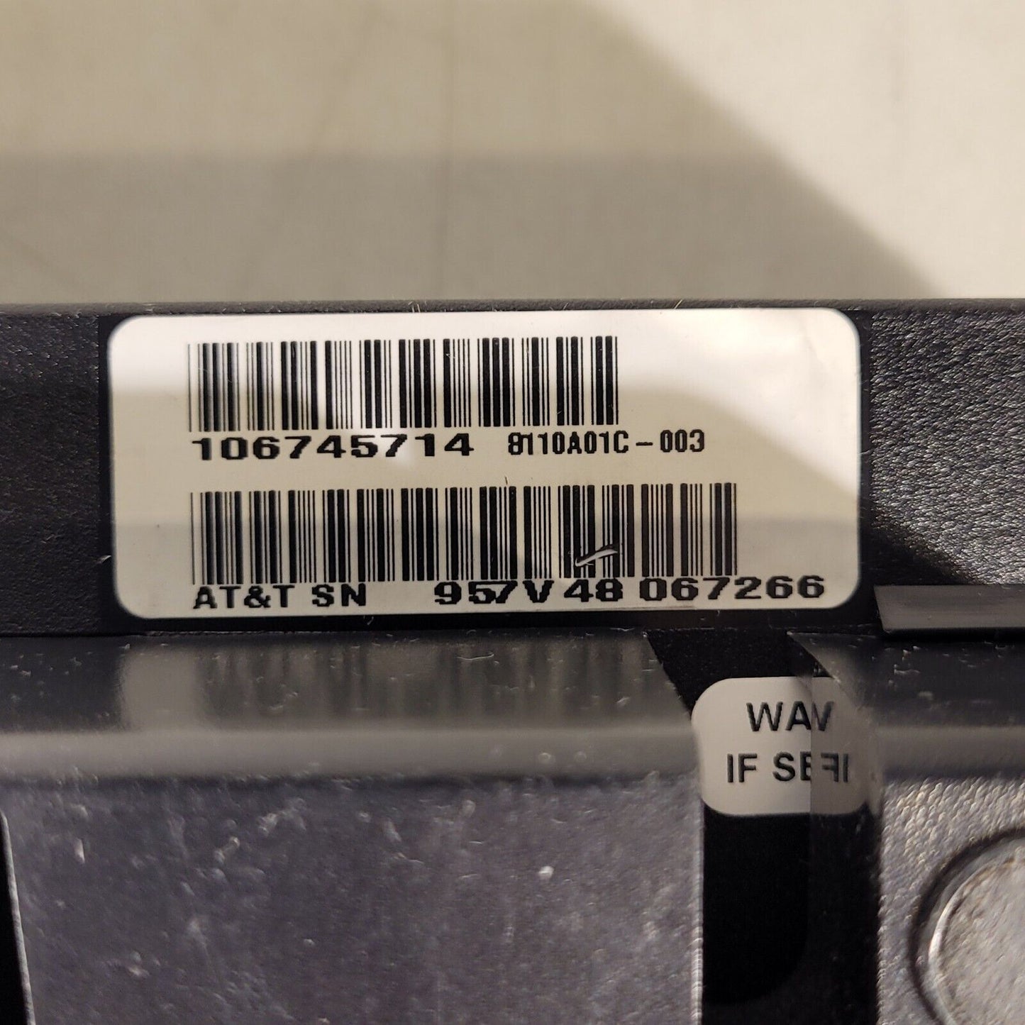 AT&T Lucent 8110 Desktop Phone 106745714 8110A01C-003