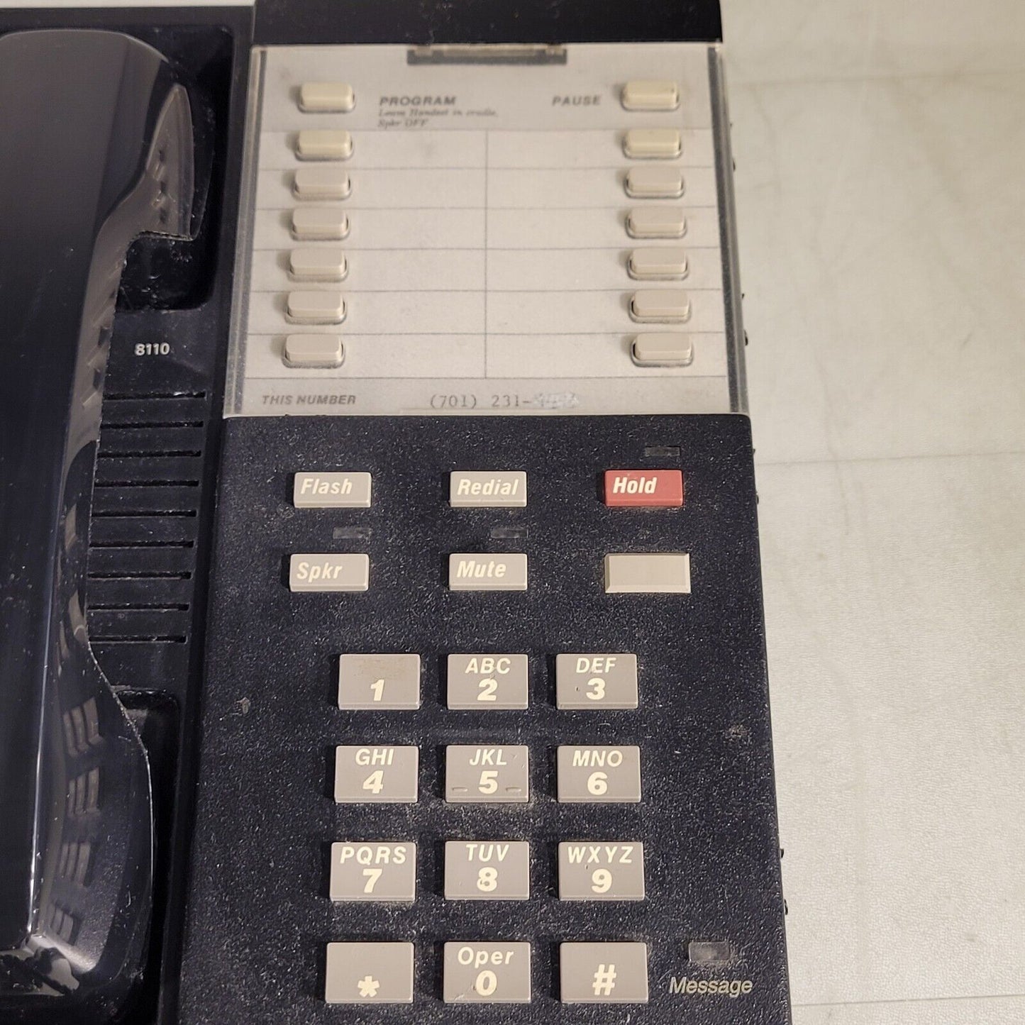 AT&T Lucent 8110 Desktop Phone 106745714 8110A01C-003