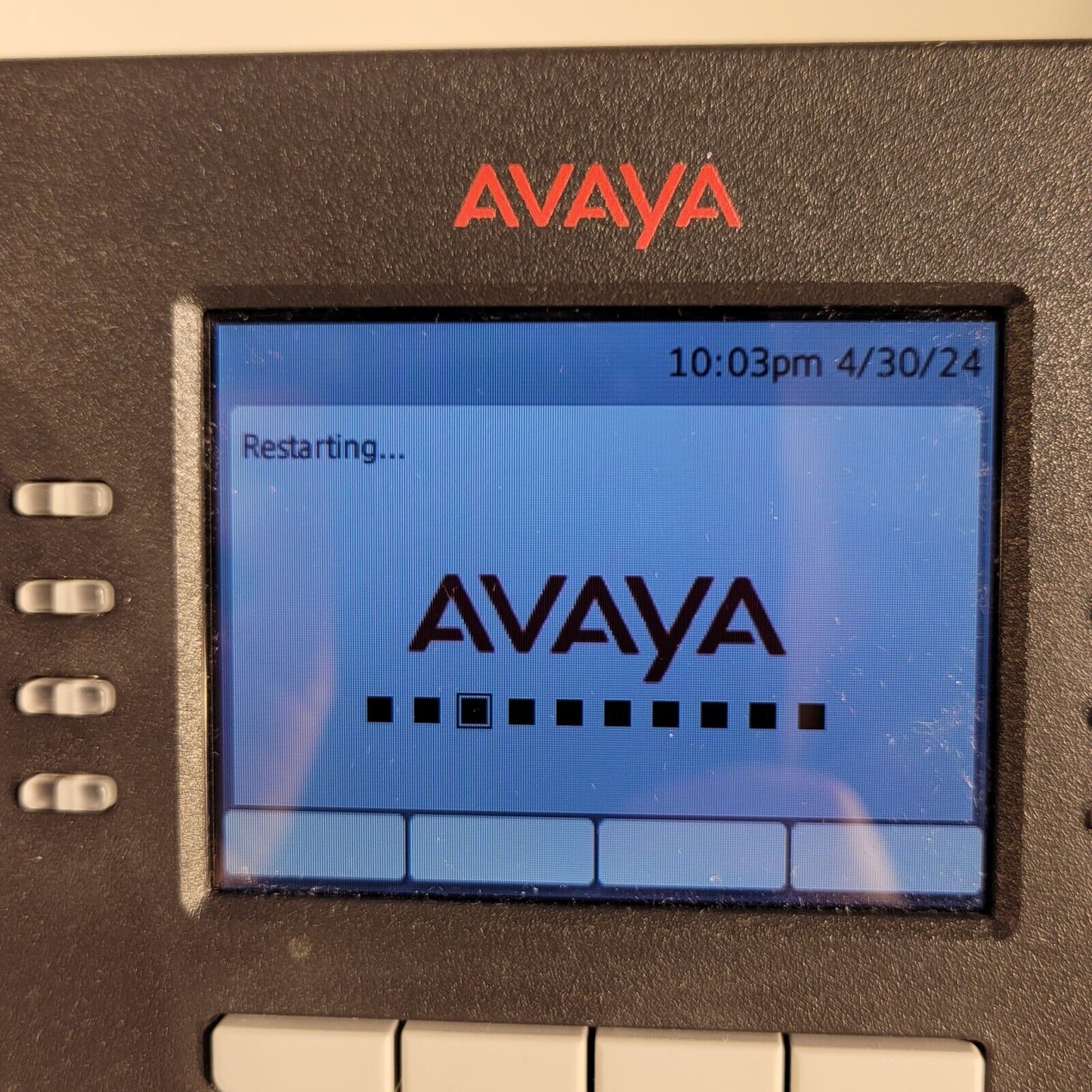 Avaya 9611G IP Deskphone For Parts Admin Code Unknown