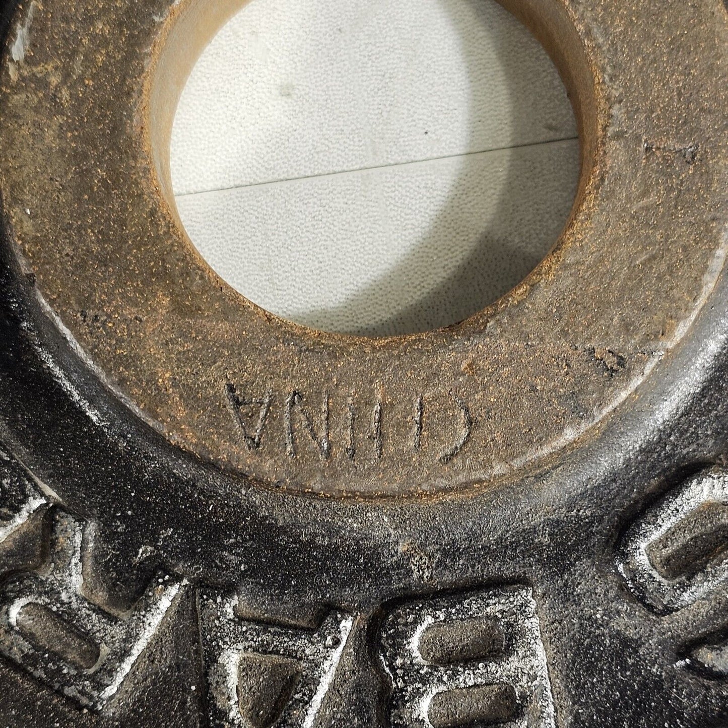 10lbs Olympic CAP Barbell 2" Cast Iron Pre 4.5 Kilos CHINA