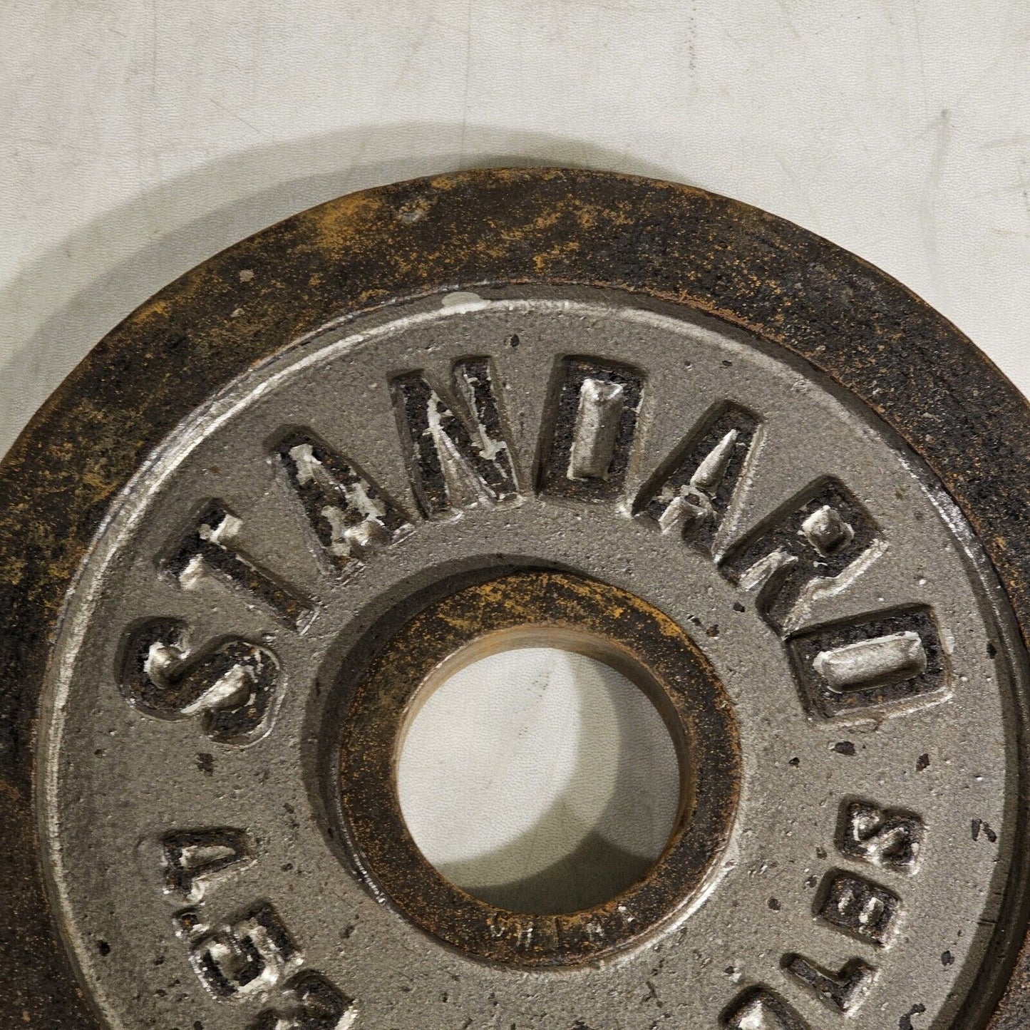 10lbs Olympic Standard Barbell 2" Cast Iron Pre 4.5 Kilos CHINA