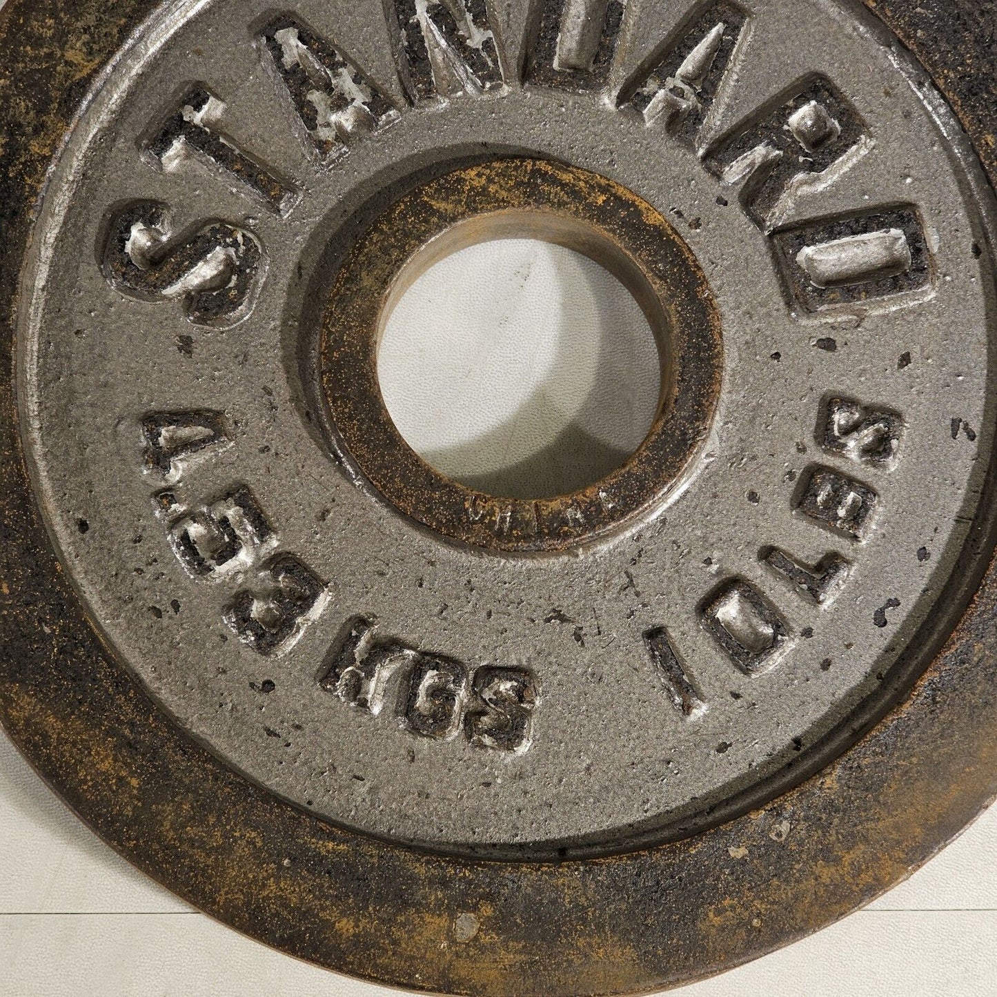 10lbs Olympic Standard Barbell 2" Cast Iron Pre 4.5 Kilos CHINA