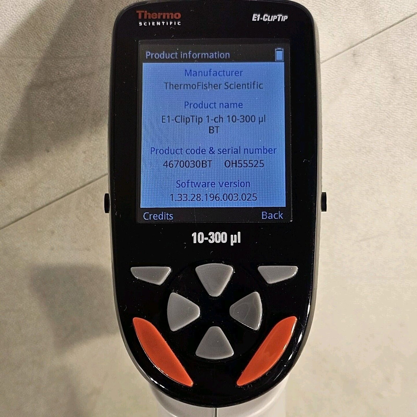 Thermo Scientific E1-ClipTip Single Channel 10-300 uL BT Bluetooth Type 155