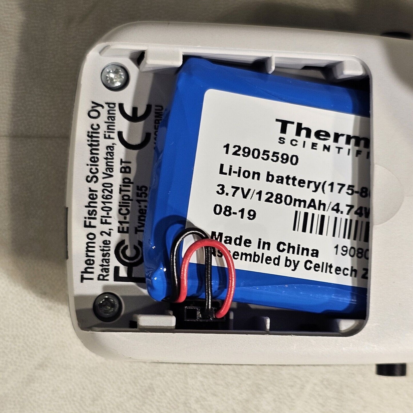 Thermo Scientific E1-ClipTip Single Channel 10-300 uL BT Bluetooth Type 155