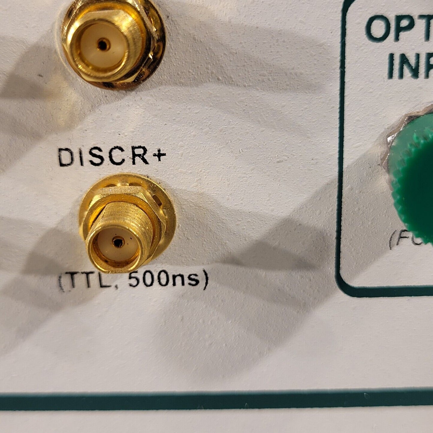 IBM Almaden Single Photon Detector- Missing 3 Knobs And 2 Switches Bent