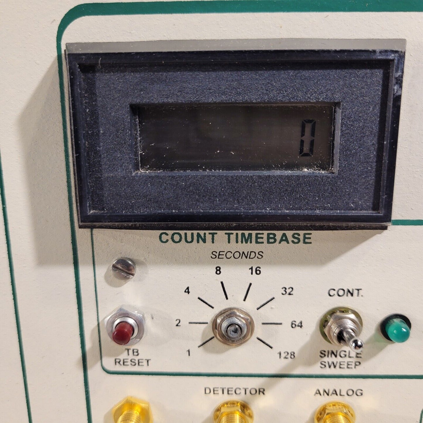 IBM Almaden Single Photon Detector- Missing 3 Knobs And 2 Switches Bent