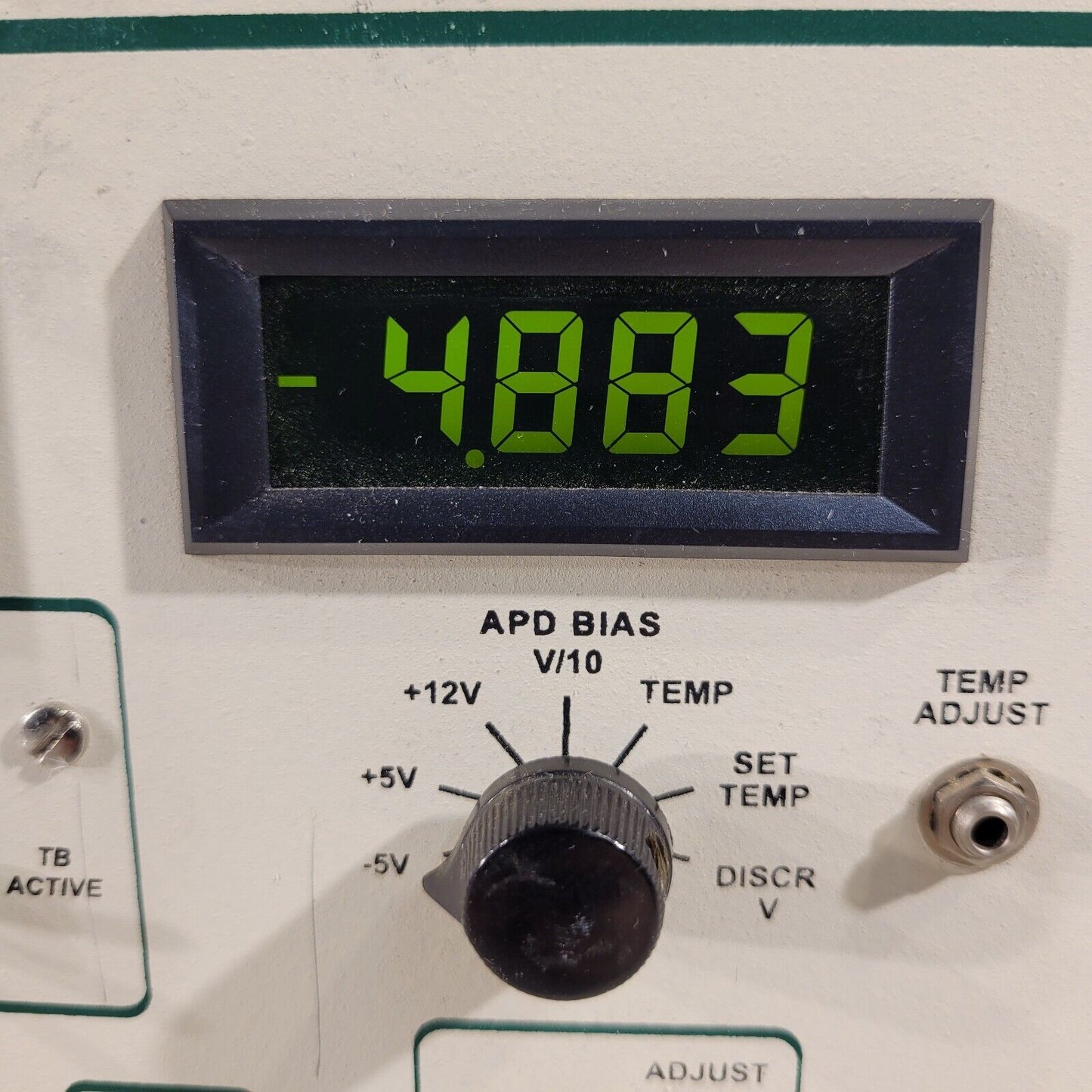 IBM Almaden Single Photon Detector- Missing 3 Knobs And 2 Switches Bent