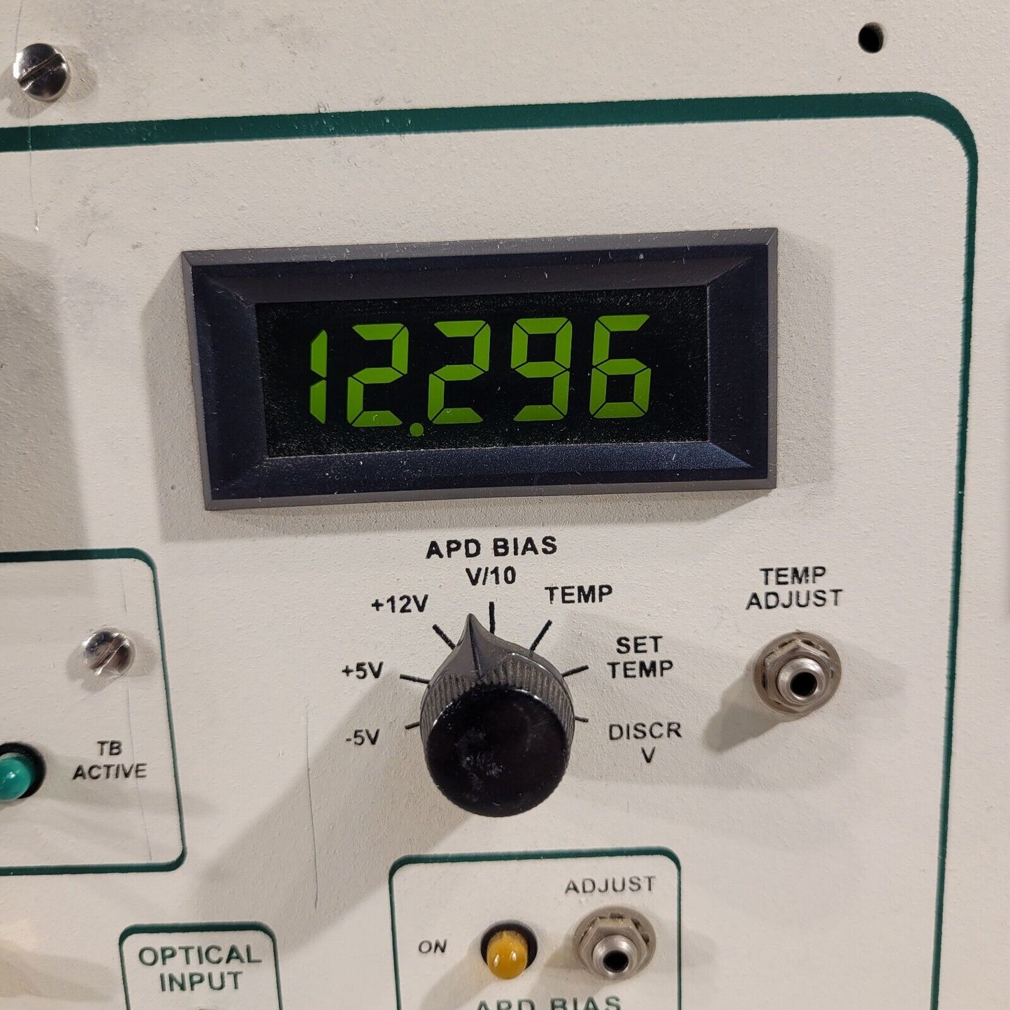 IBM Almaden Single Photon Detector- Missing 3 Knobs And 2 Switches Bent
