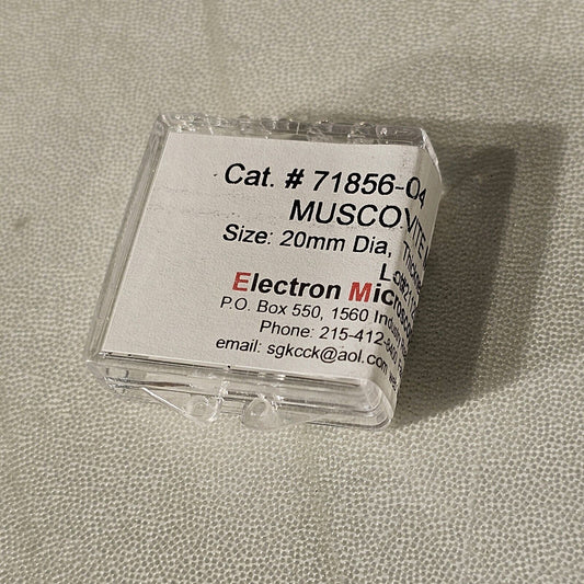 Highest Quality V1 Muscovite Mica Disk 20mm Diameter 10pack AFM SPM Calibration