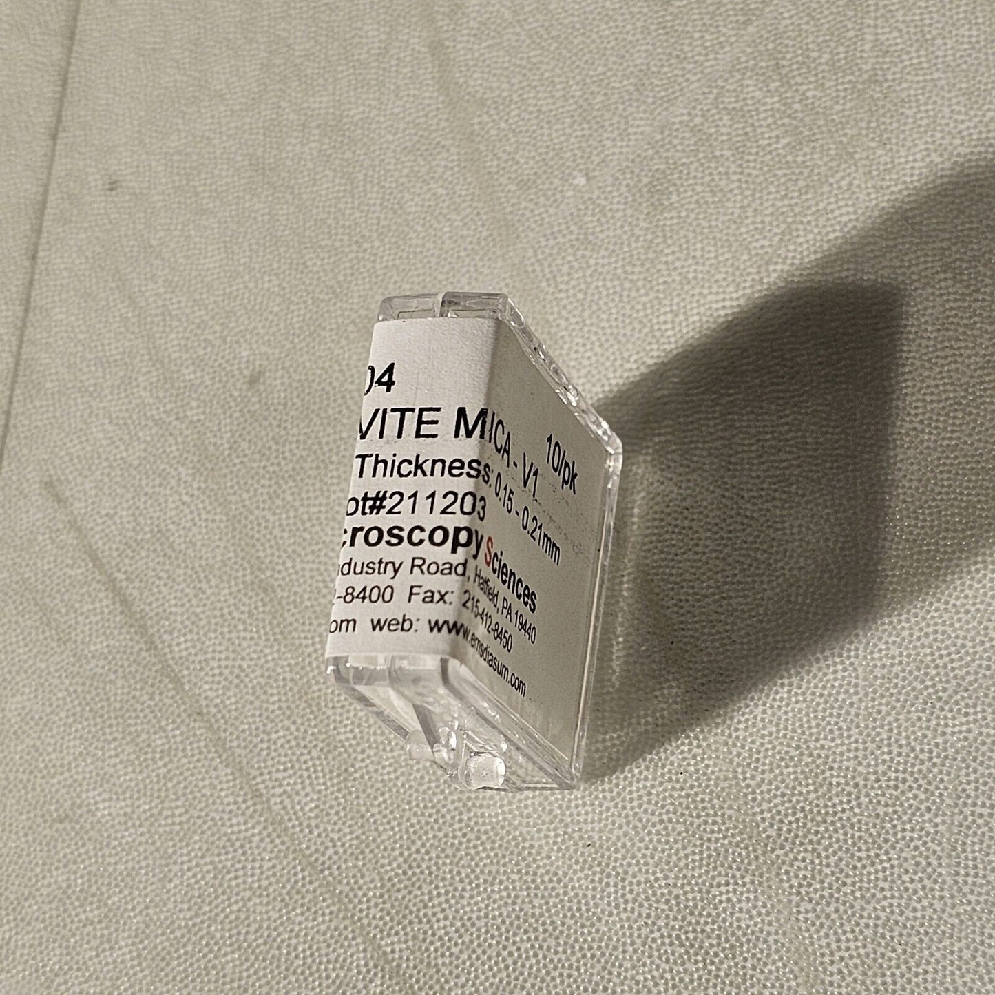 Highest Quality V1 Muscovite Mica Disk 20mm Diameter 10pack AFM SPM Calibration