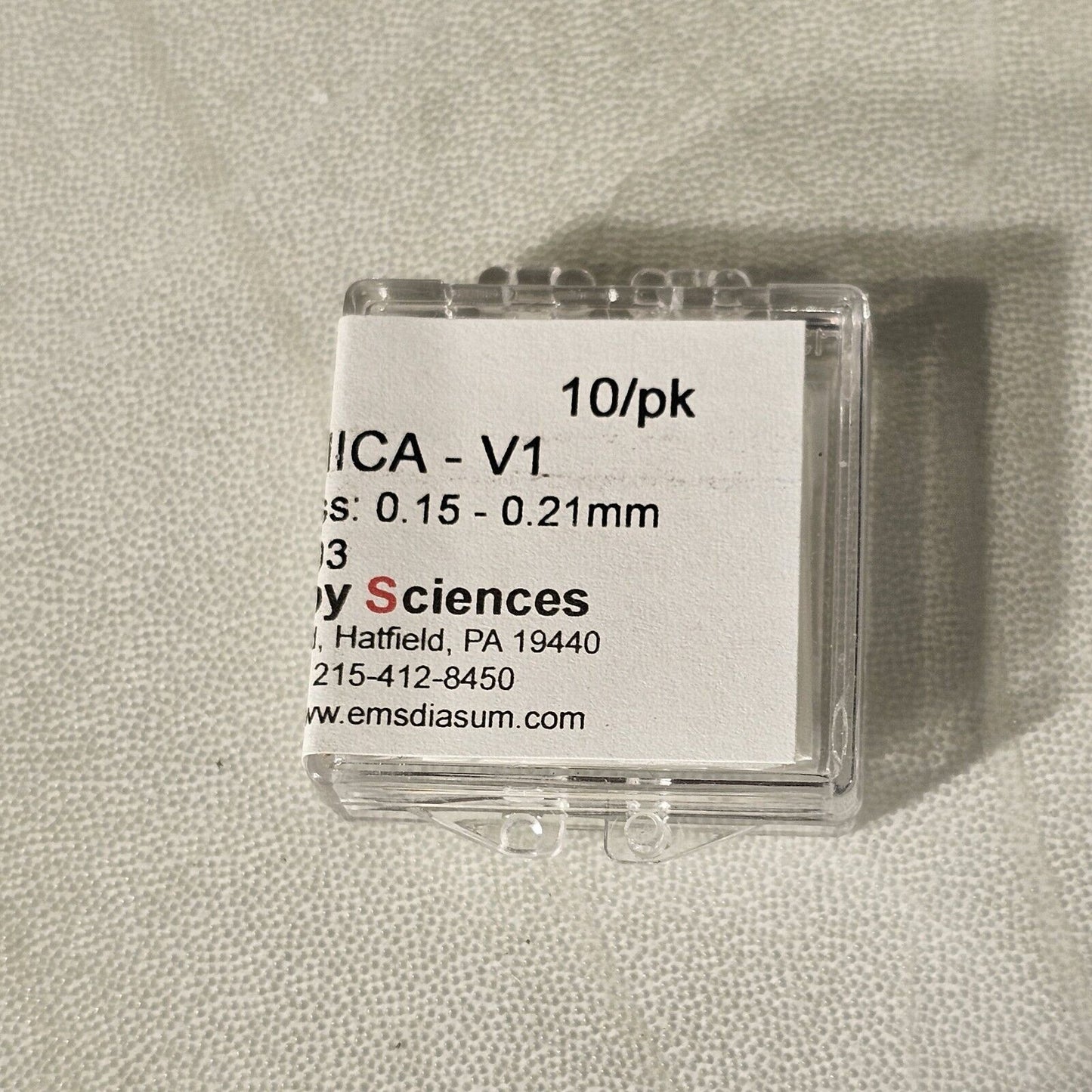 Highest Quality V1 Muscovite Mica Disk 20mm Diameter 10pack AFM SPM Calibration