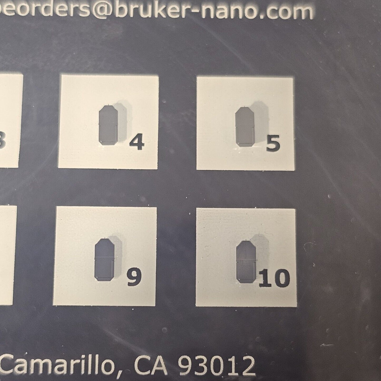 Bruker AFM Probe RTESPA-300 300kHz 40N/m Box of 9 Tips Silicon Cantilevers Veeco