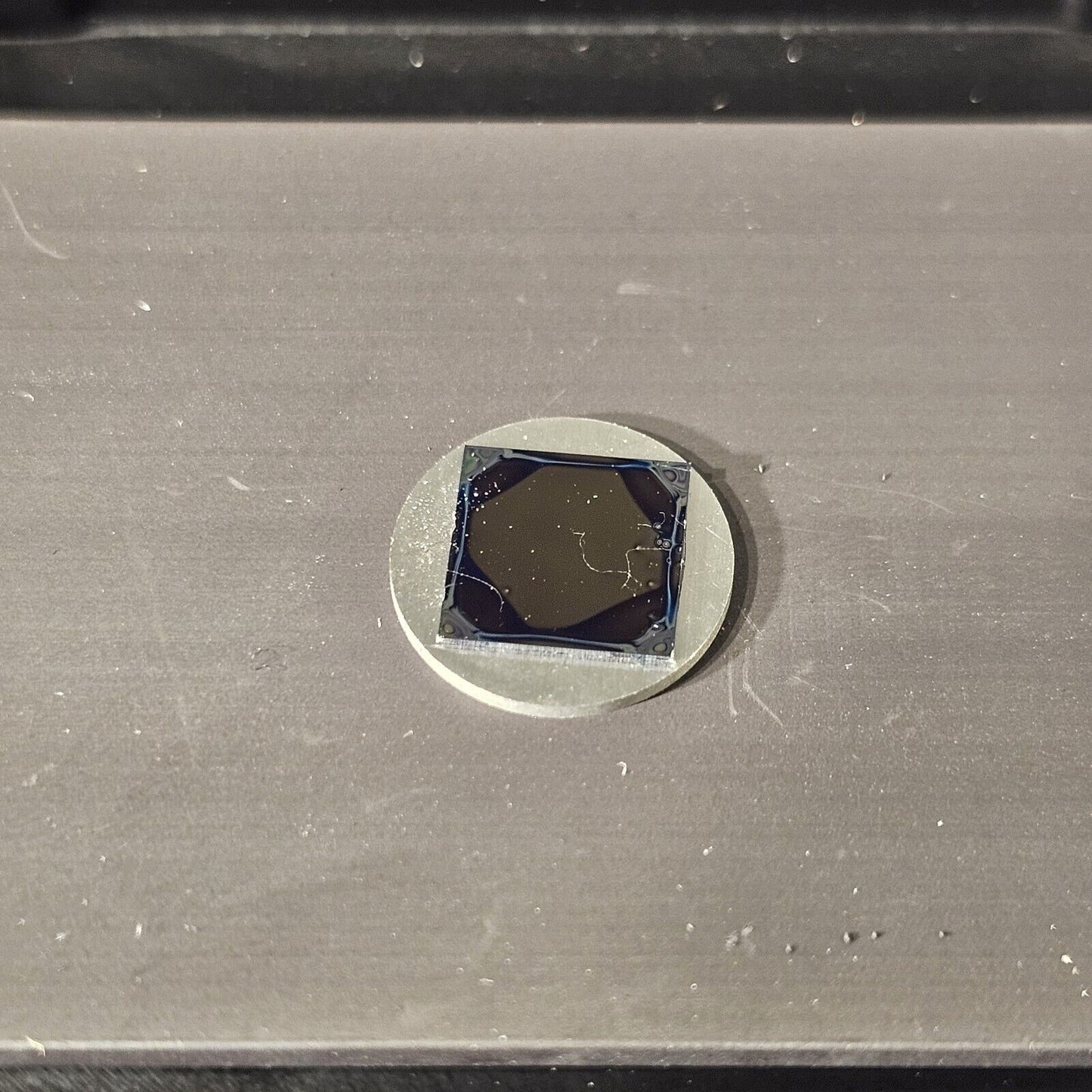 Bruker PSFILM-12M 12mm Mounted Polystyrene Film Surface AFM SPM QNM Sample Veeco