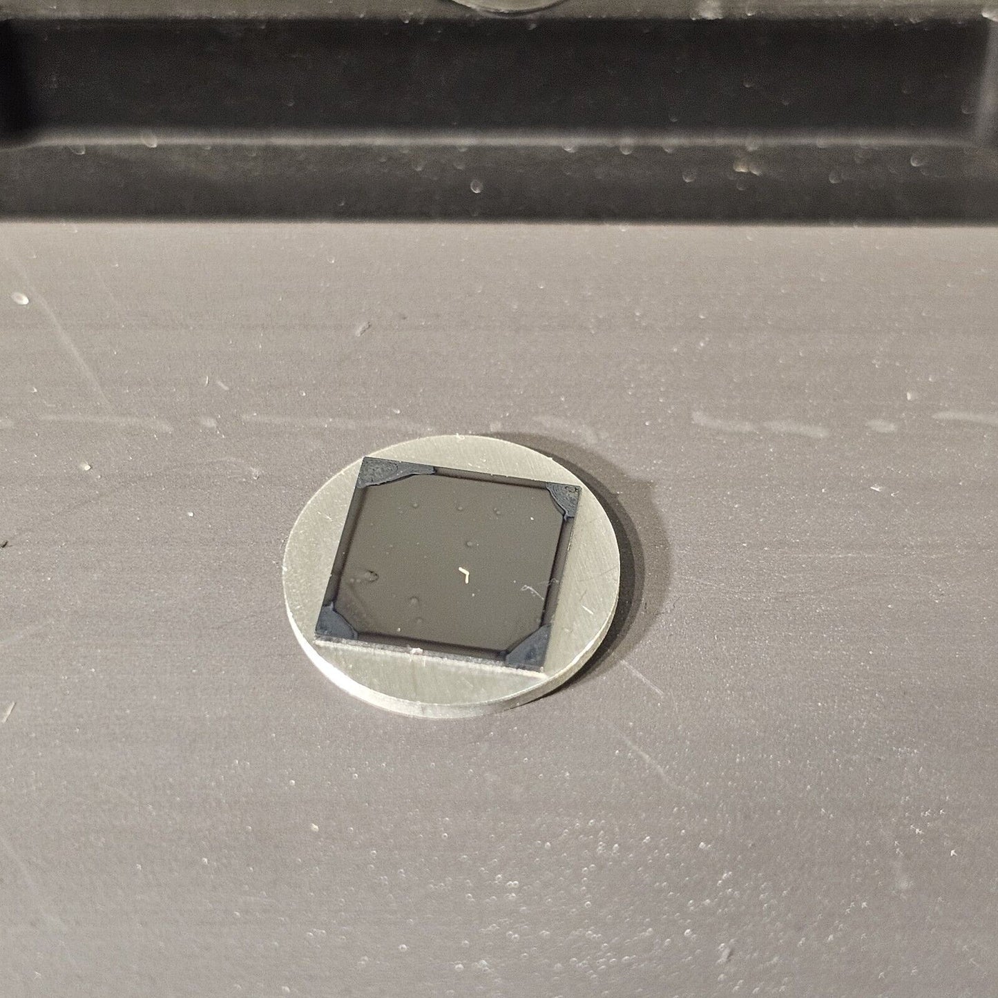 Bruker PS-LDPE-12M 12mm Mounted LDPE Film Surface AFM SPM QNM Sample Veeco