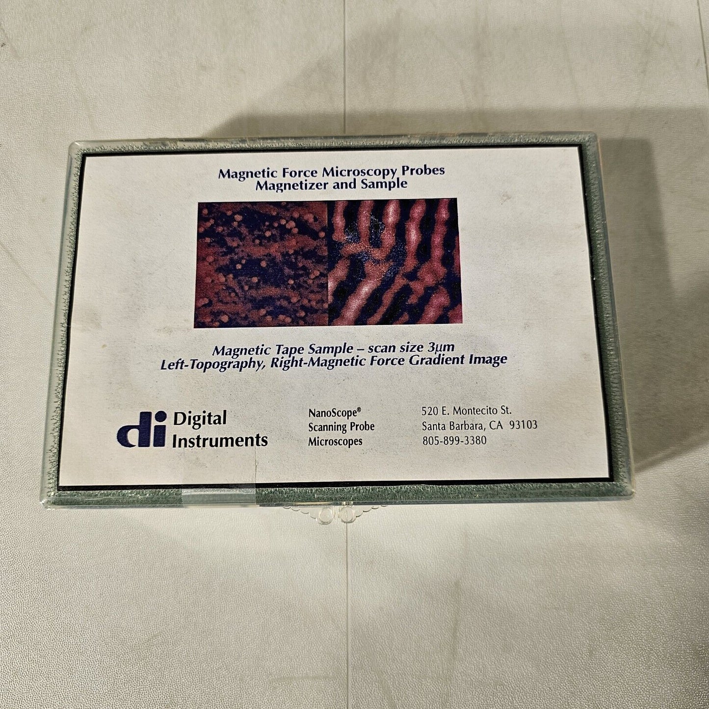 di MFM Magnetic Force Microscope MESP Tips Magnetizer And Sample Kit SPM AFM