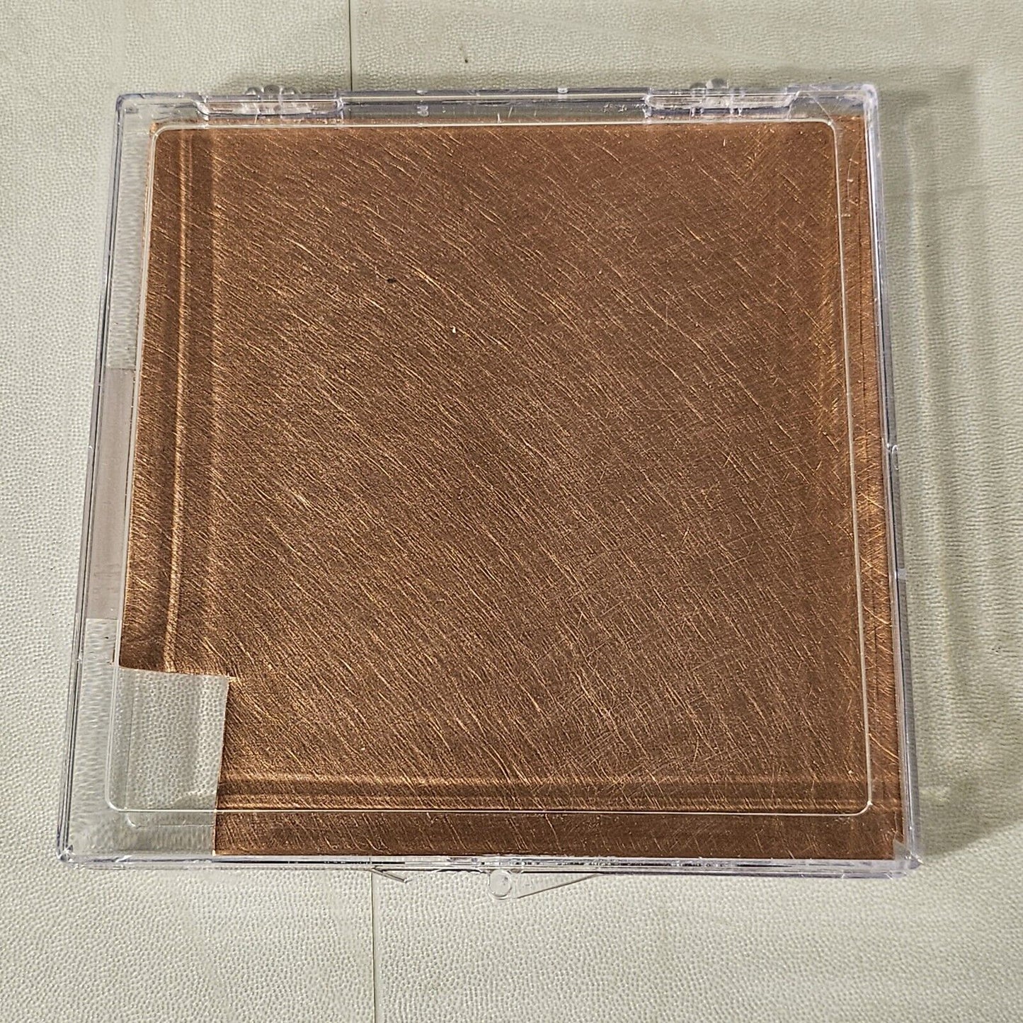 Alfa Aesar Thermo 40374 Pure Copper Foil 0.675mm Thick Annealed 99.9% 20cm Sq