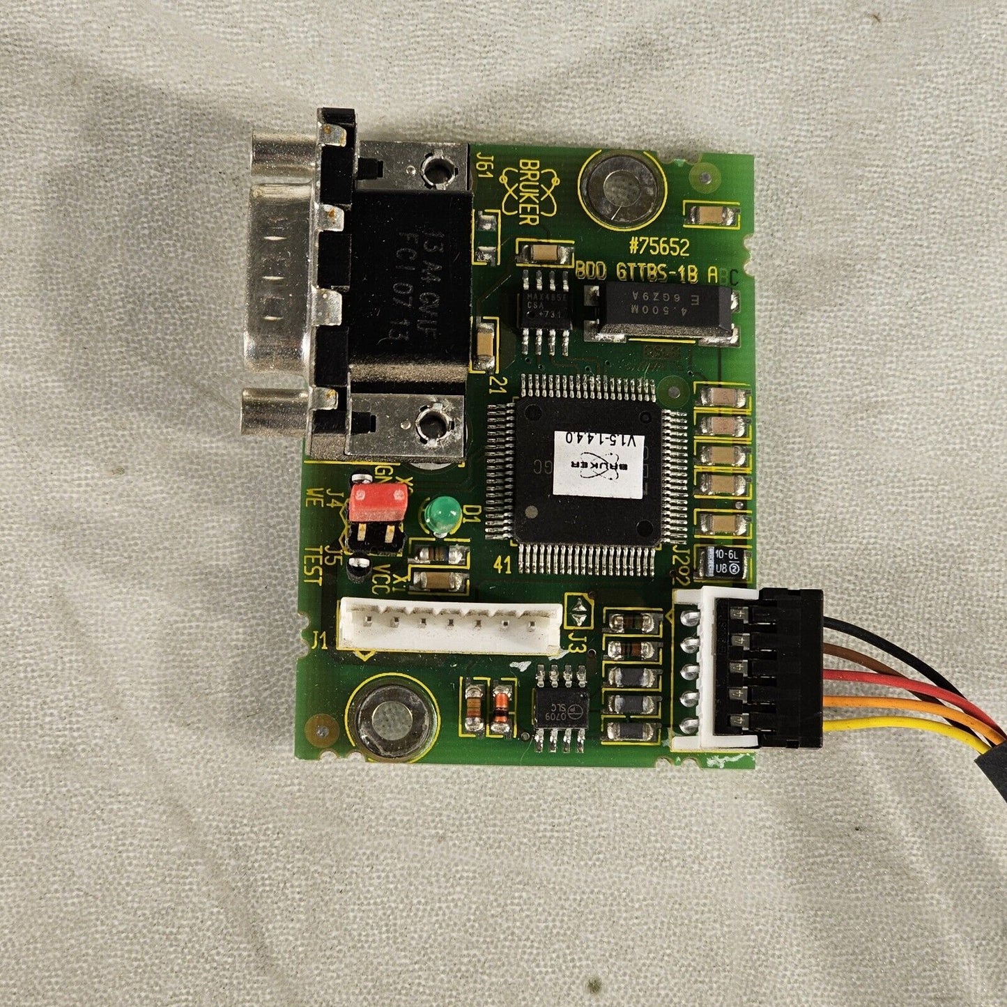 Bruker Control Board BDD 75652 GTTBS-1B 250918.00006-i From Ultraflex II Maldi