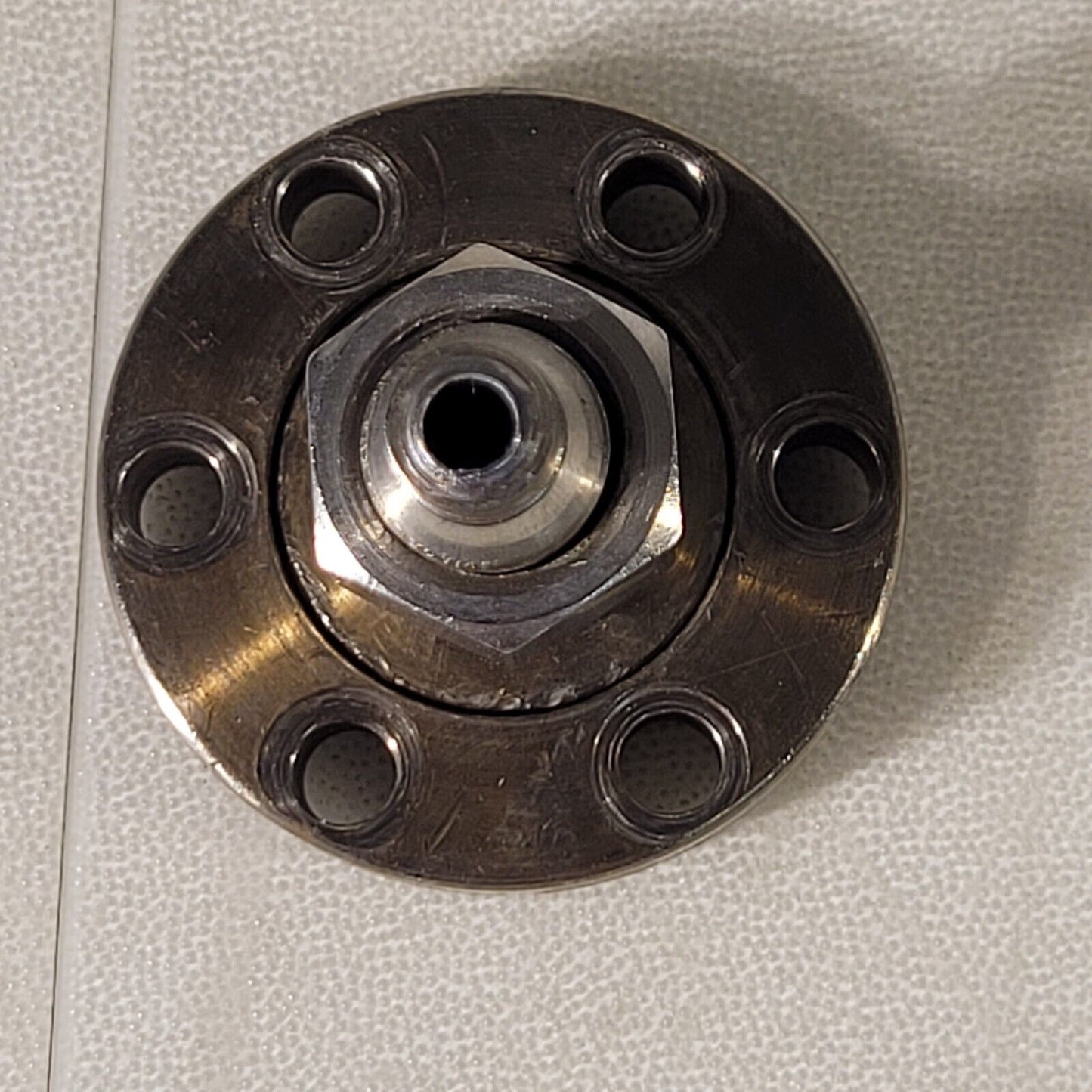 Huntington 1/4" Swagelok To 1.33 CF Rotatable Conflat DN16CF Adapter High Vacuum