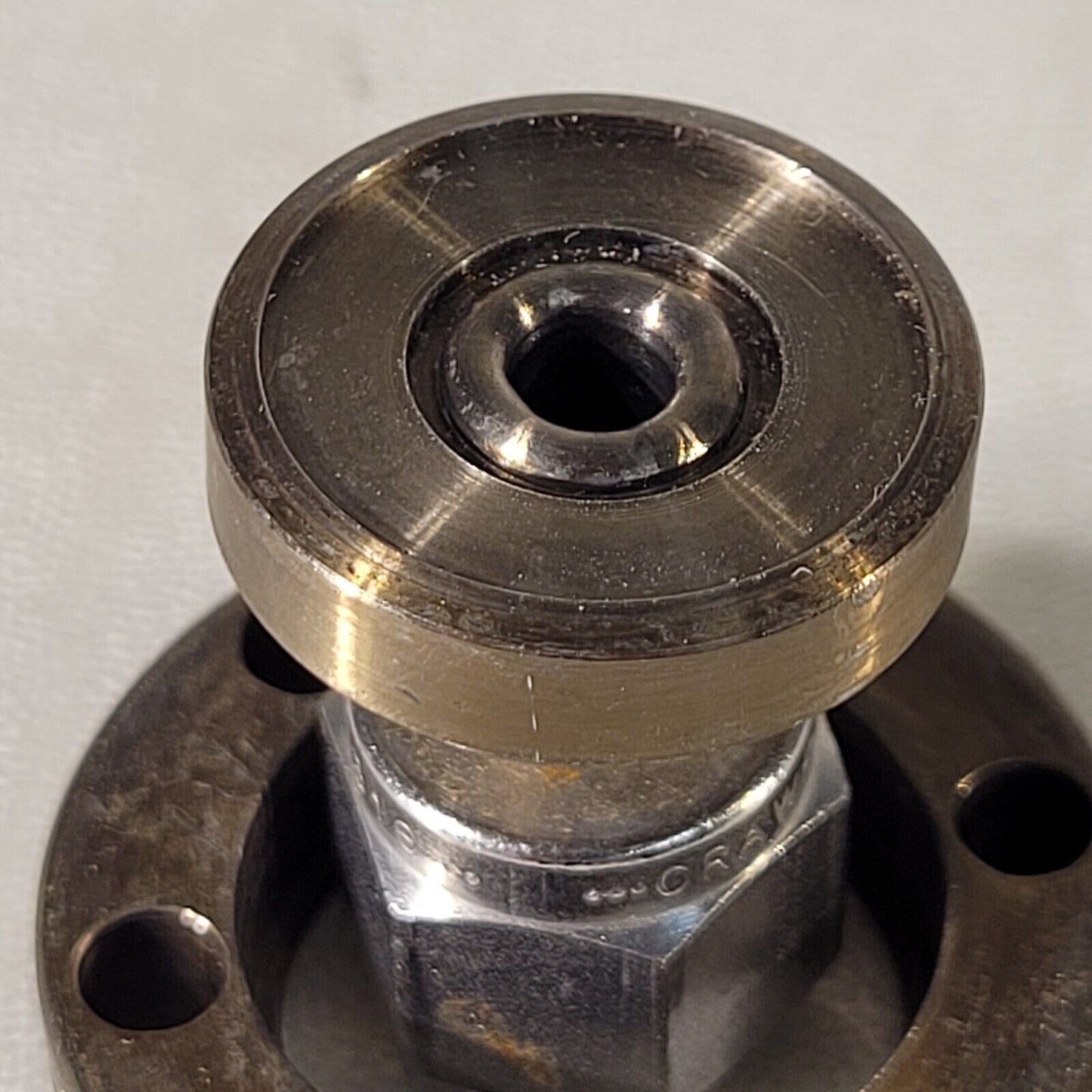 Huntington 1/4" Swagelok To 1.33 CF Rotatable Conflat DN16CF Adapter High Vacuum