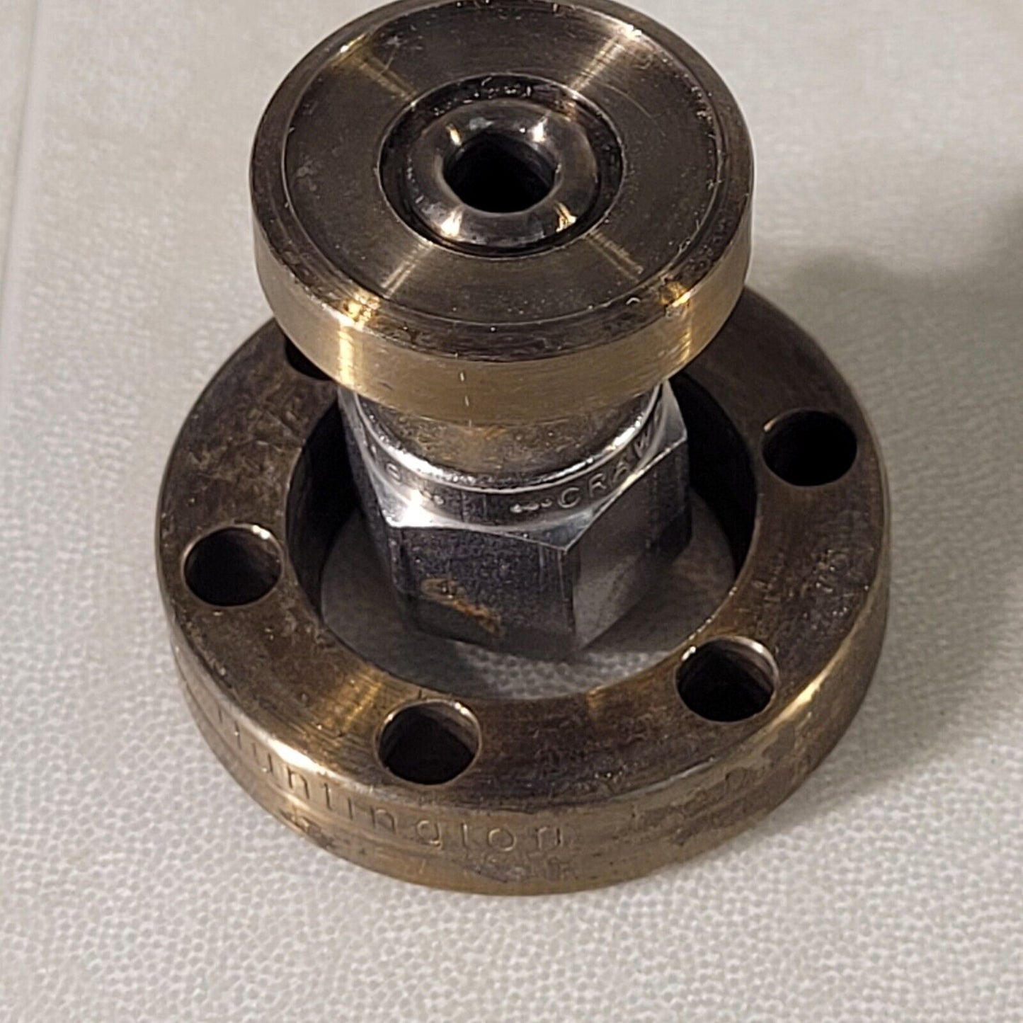 Huntington 1/4" Swagelok To 1.33 CF Rotatable Conflat DN16CF Adapter High Vacuum