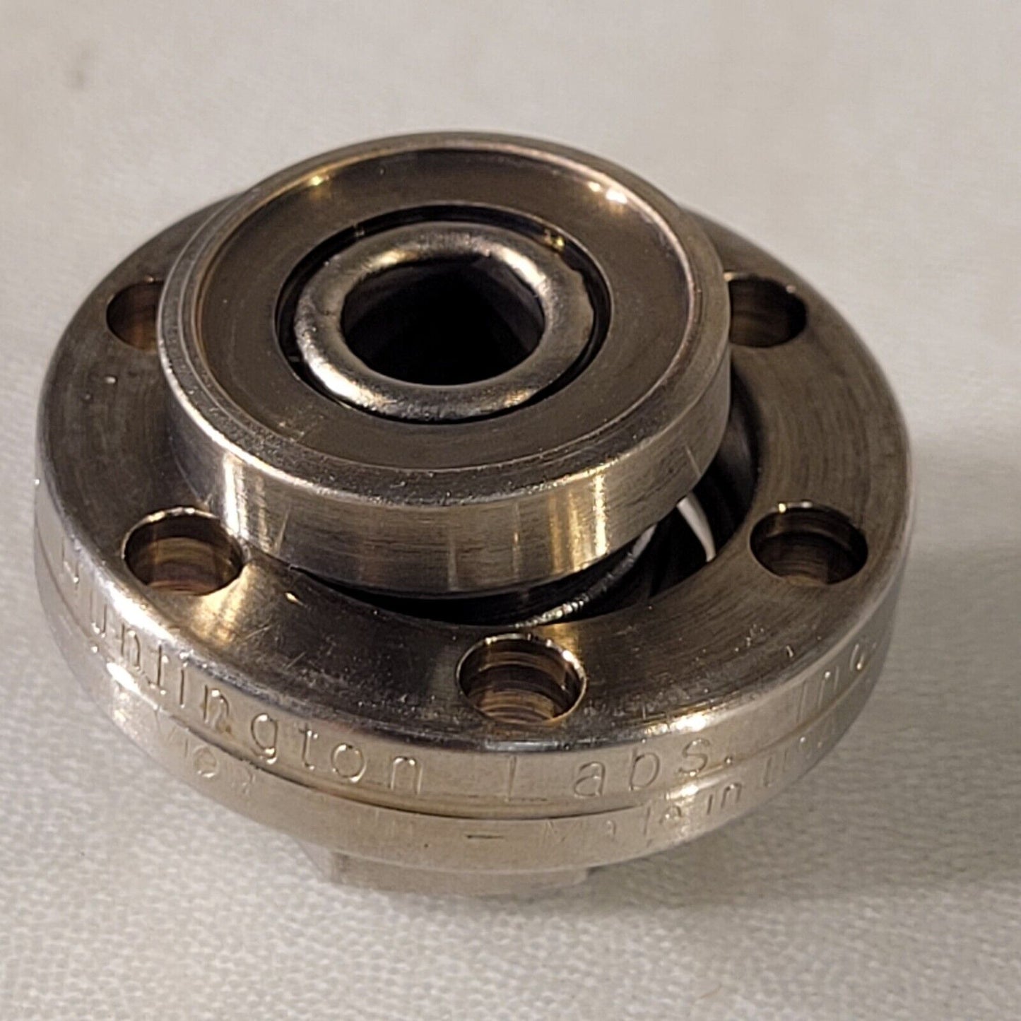 Huntington 3/8" Swagelok To 1.33 Rotatable Conflat CF DN16CF Adapter High Vacuum