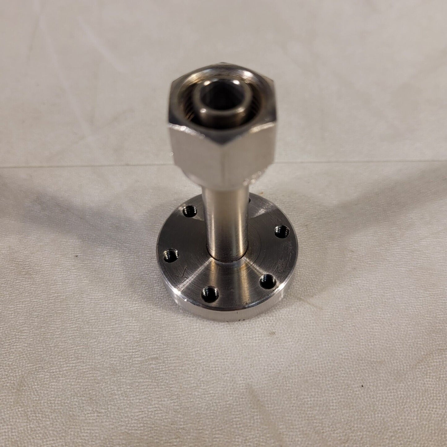 3/8" Swagelok To 1.33 CF Conflat DN16CF Adapter High Vacuum Stainless Steel