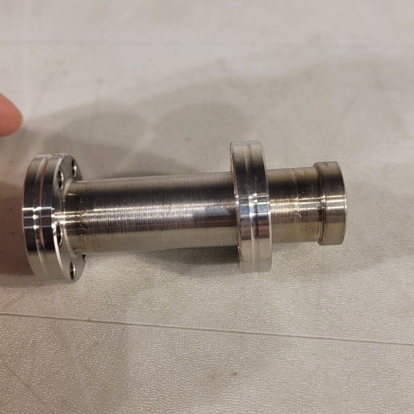 1.33" Conflat Full Nipple DN16CF CF High Vacuum Rotatable And Fixed 3" Length