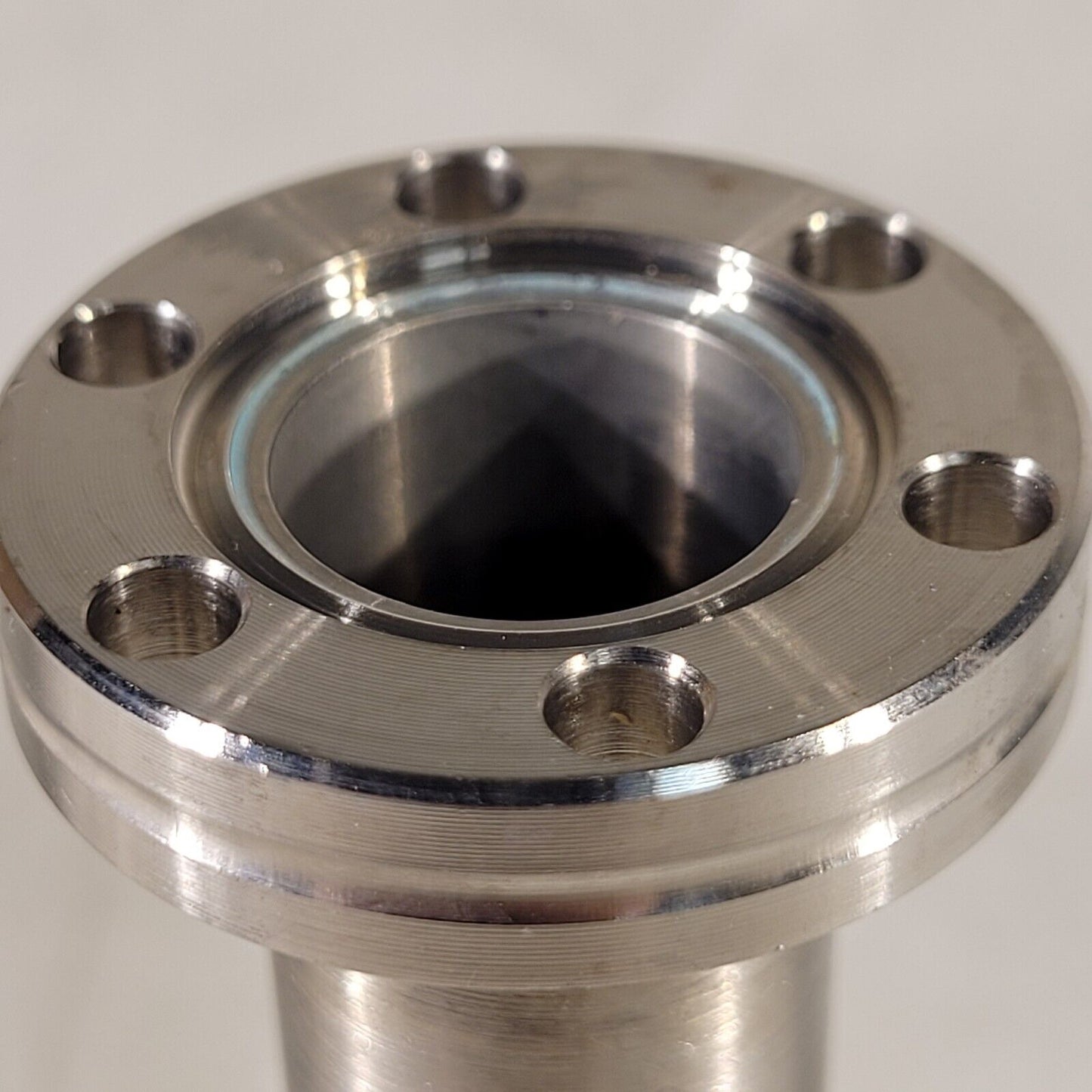 1.33" Conflat Full Nipple DN16CF CF High Vacuum One Rotatable, Fixed 3" Length