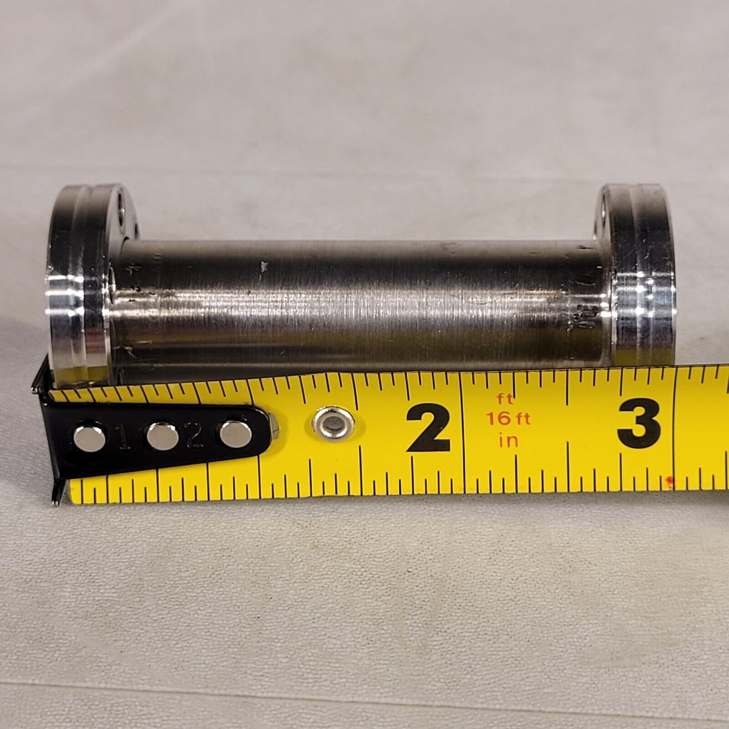 1.33" Conflat Full Nipple DN16CF CF High Vacuum One Rotatable, Fixed 3" Length