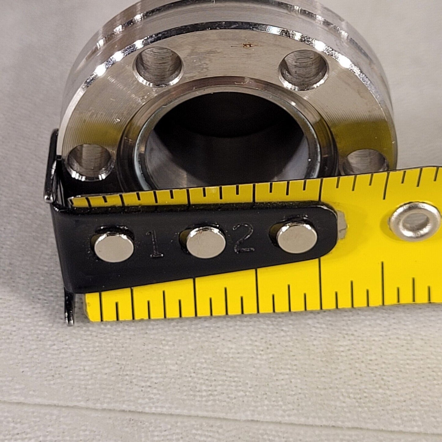 1.33" Conflat Full Nipple DN16CF CF High Vacuum One Rotatable, Fixed 3" Length