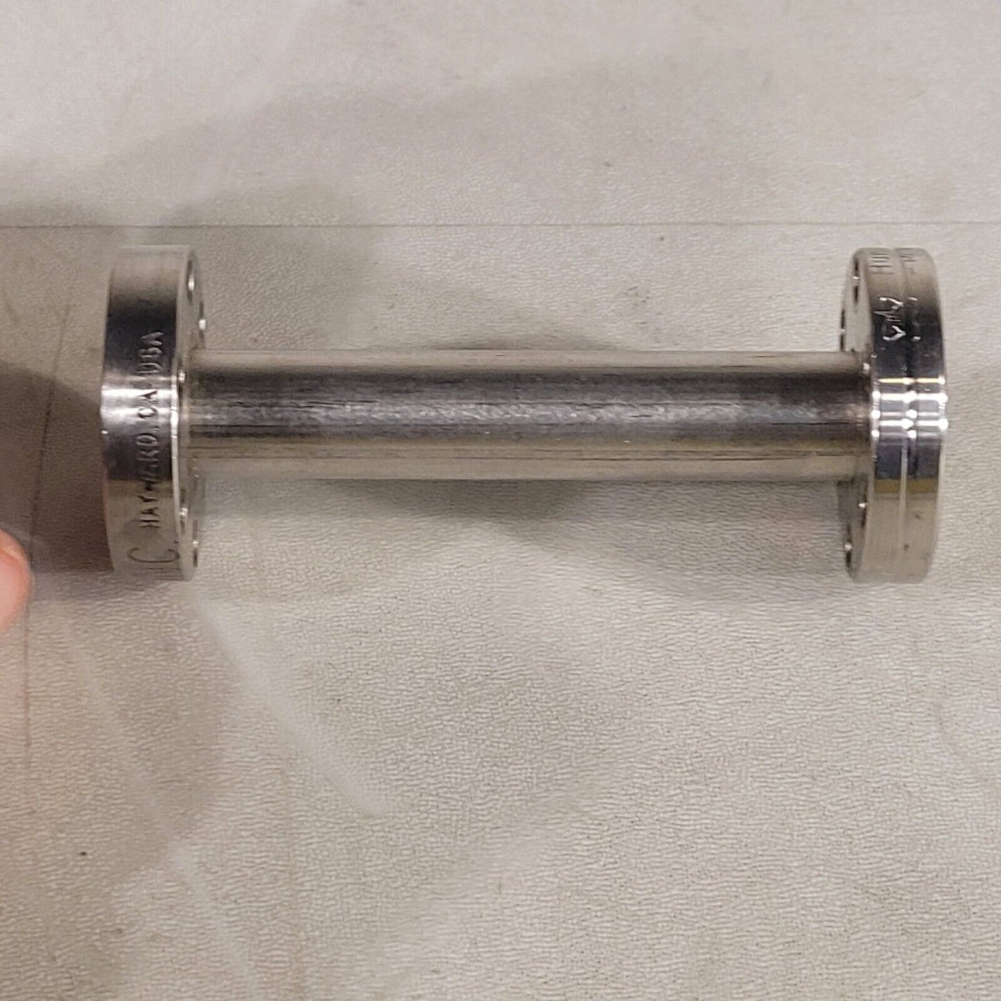 MDC 1.33" CF Conflat Full Nipple DN16CF Ultra High Vacuum 3.25" Length SS