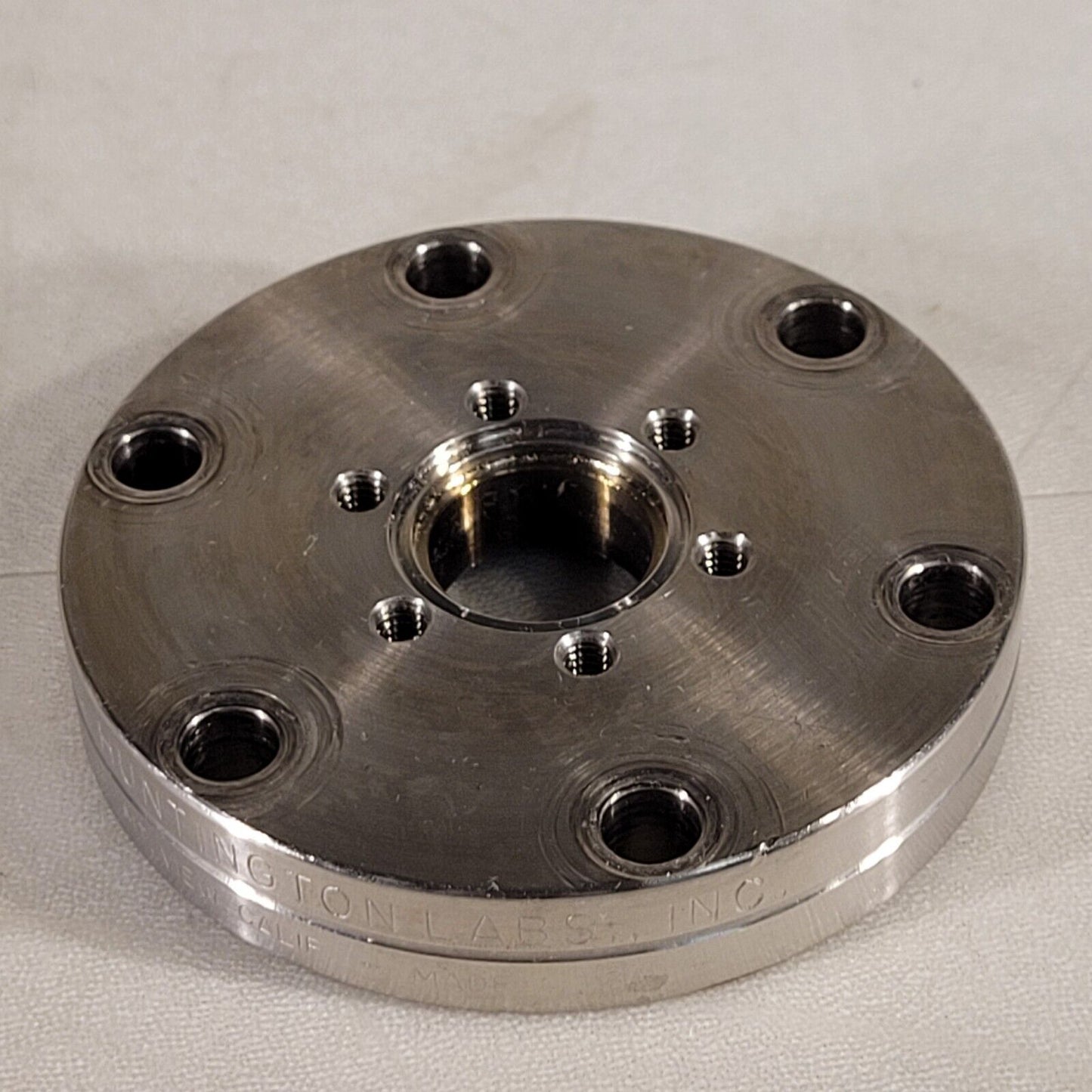 Huntington 2.75" DN35CF To 1.33" CF DN16CF Zero Length Adapter High Vacuum