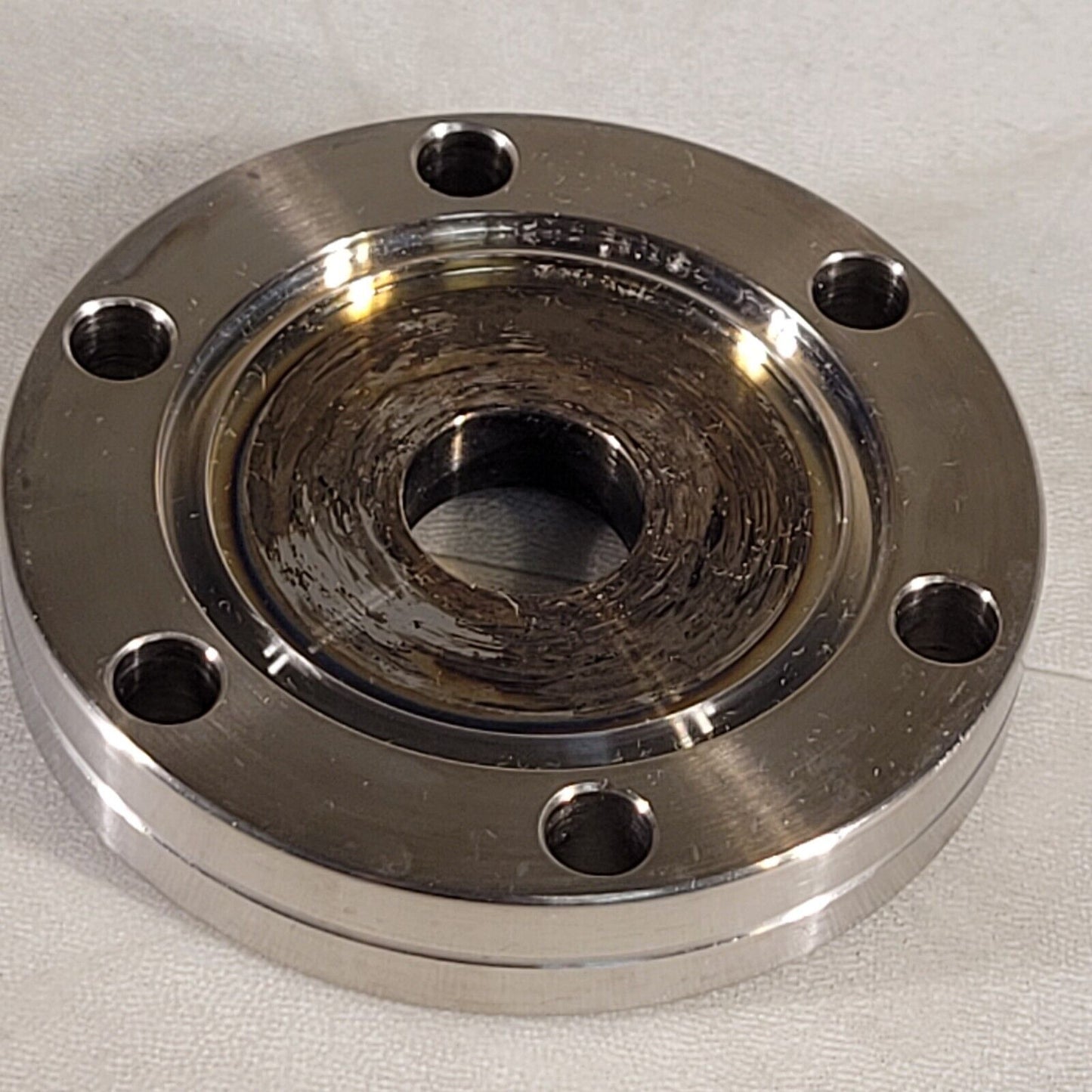 Huntington 2.75" DN35CF To 1.33" CF DN16CF Zero Length Adapter High Vacuum