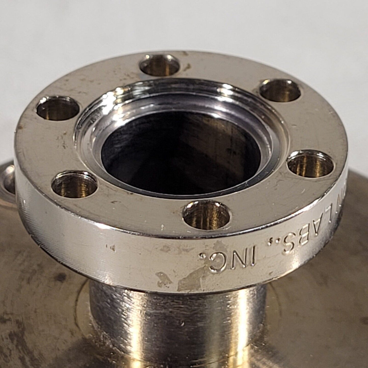 Huntington 1.33" CF DN16CF To 2.75" Conflat Adapter High Vacuum Nipple SS