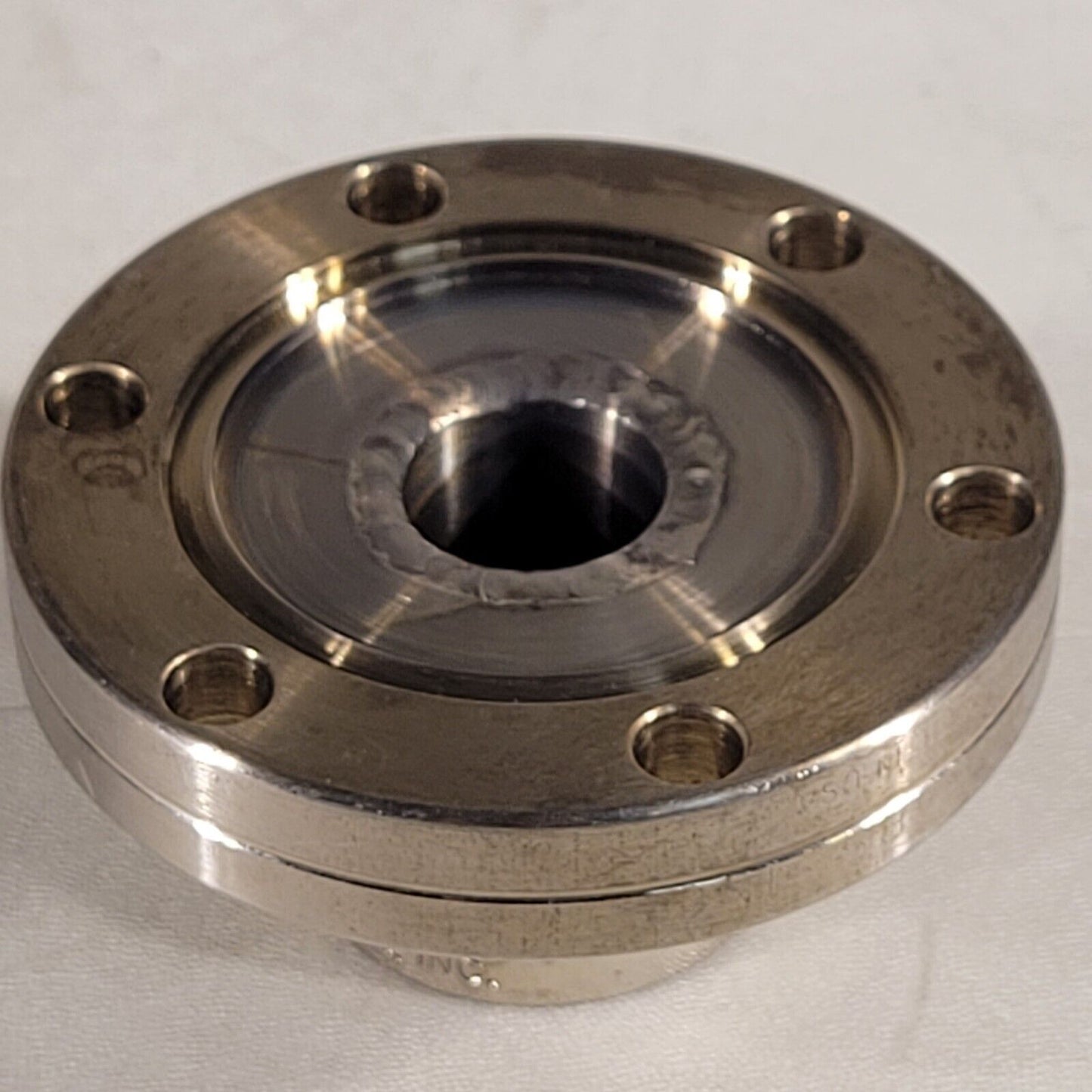 Huntington 1.33" CF DN16CF To 2.75" Conflat Adapter High Vacuum Nipple SS