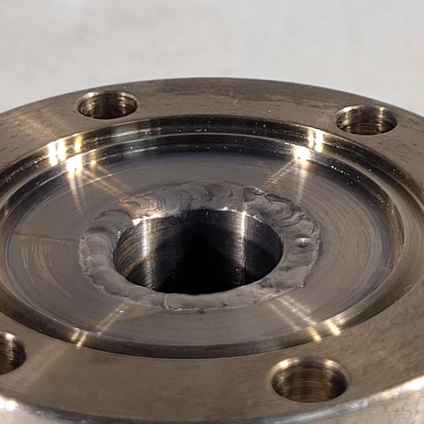 Huntington 1.33" CF DN16CF To 2.75" Conflat Adapter High Vacuum Nipple SS