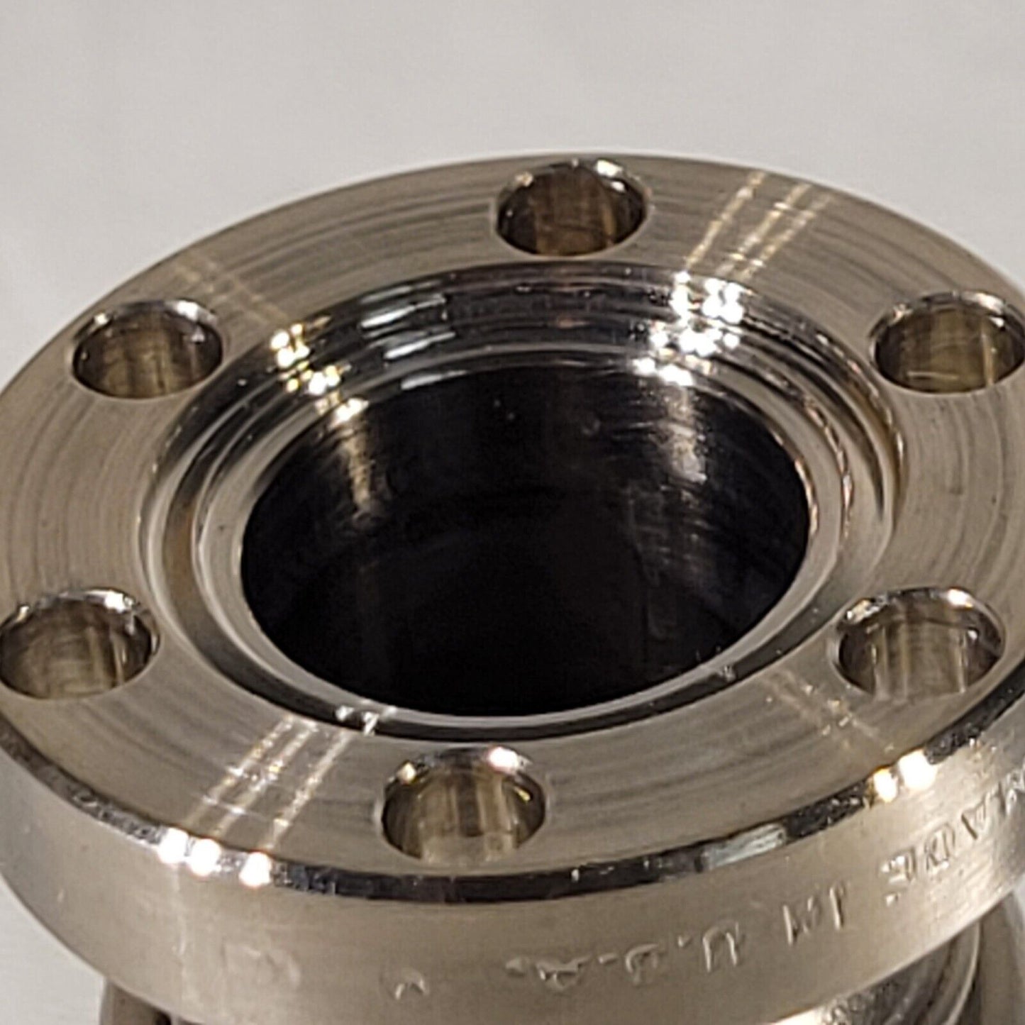 Kinfe Edge Damaged ESR 1.33" Rotatable To Fixed Bellows Nipple 3.25" Length
