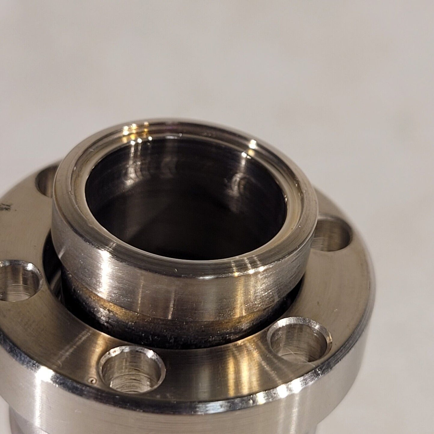 Kinfe Edge Damaged ESR 1.33" Rotatable To Fixed Bellows Nipple 3.25" Length