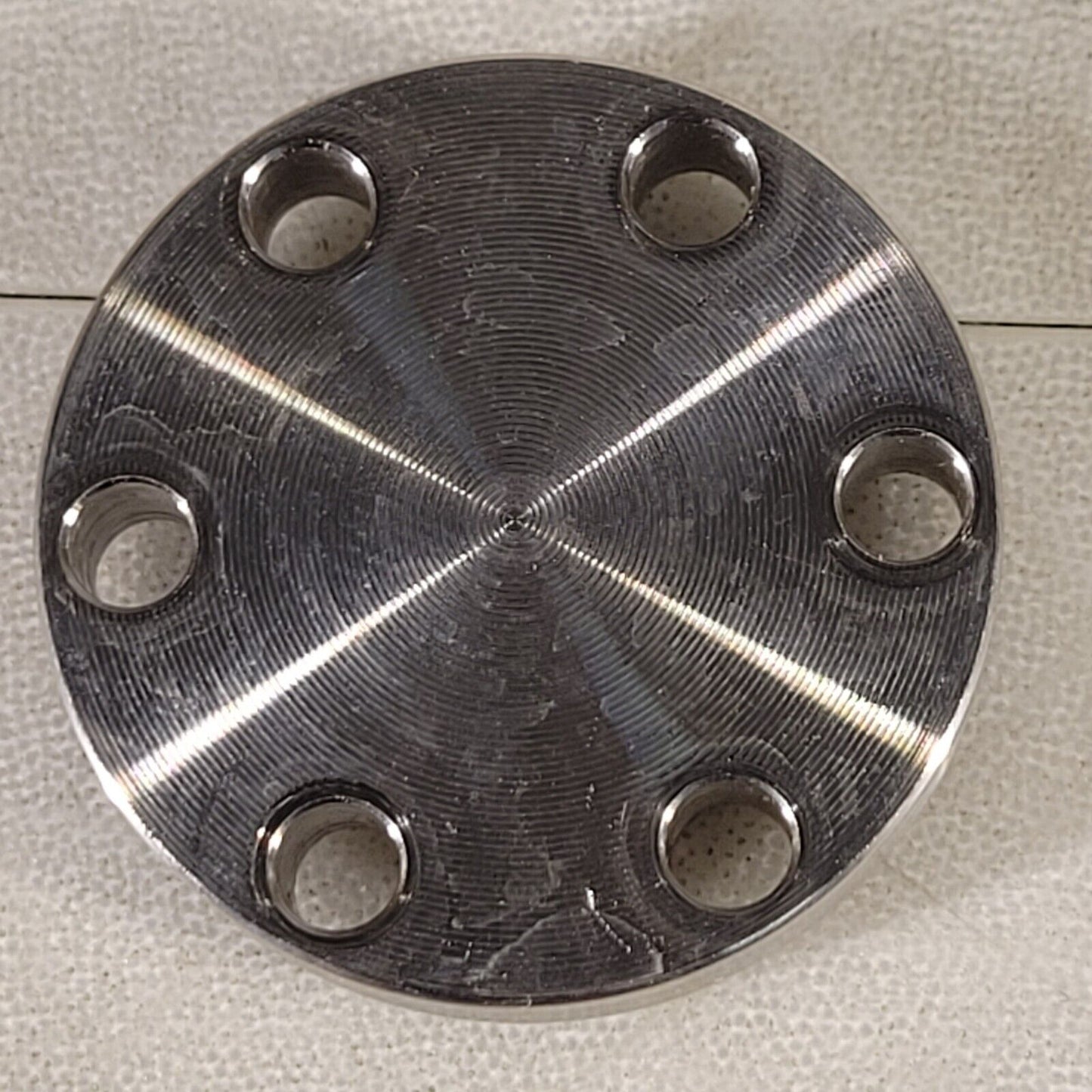MDC CF 1.33" DN16CF Conflat Blank Flange High Vacuum SS Knife Edge Good