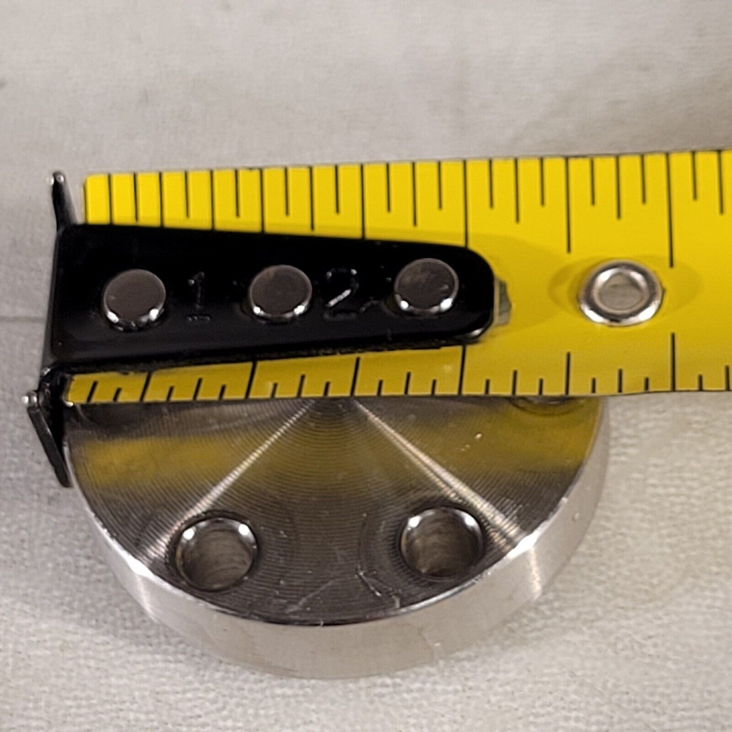 MDC CF 1.33" DN16CF Conflat Blank Flange High Vacuum SS Knife Edge Good