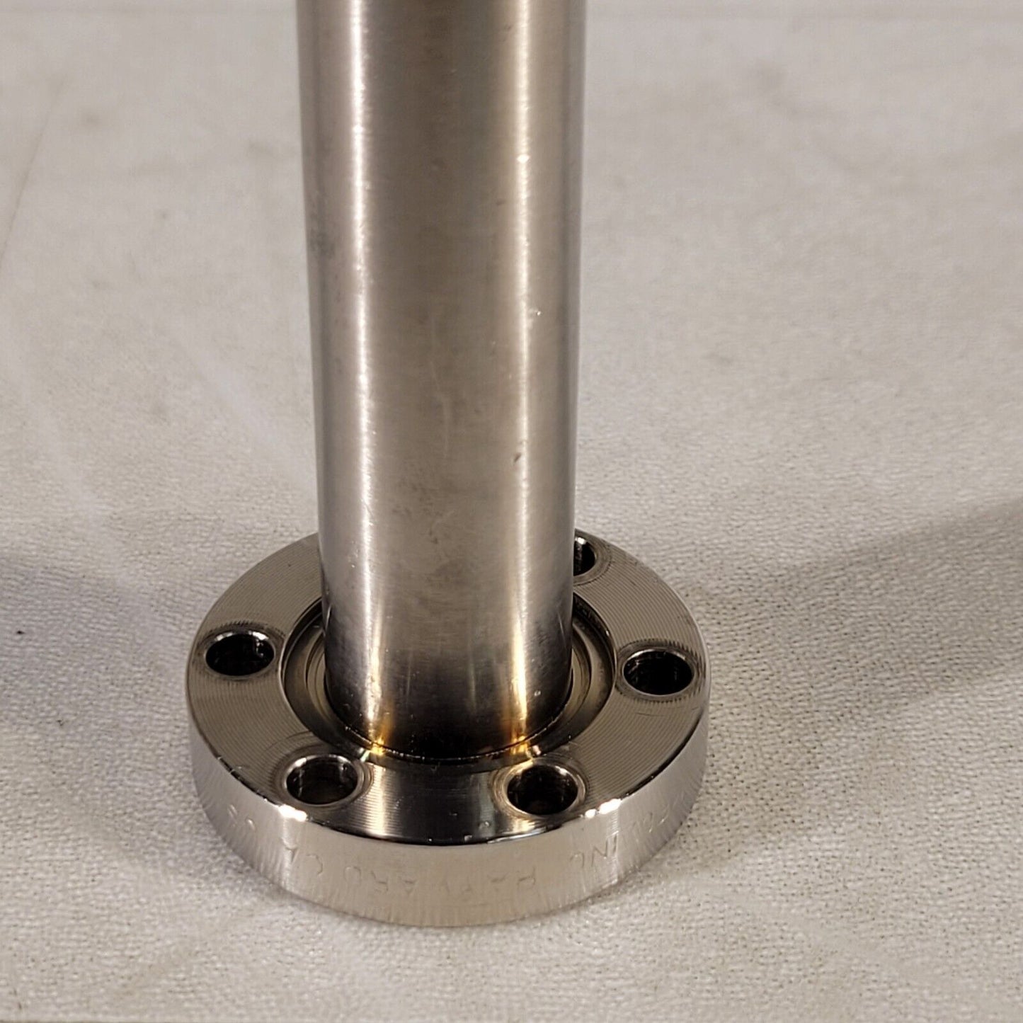 1.33" Conflat DN16CF Half Nipple 4.75" Length High Vacuum Stainless Steel Tube