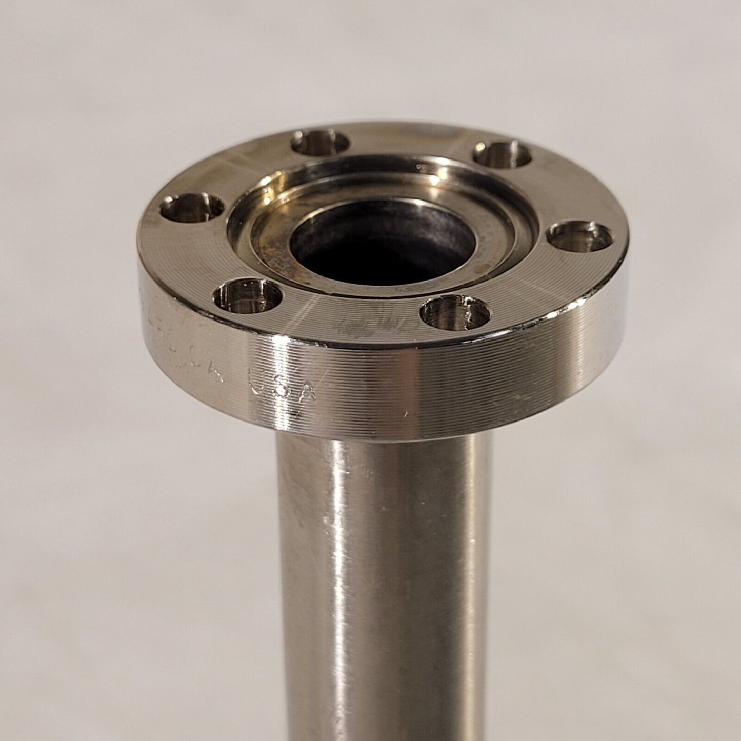 1.33" Conflat DN16CF Half Nipple 4.75" Length High Vacuum Stainless Steel Tube