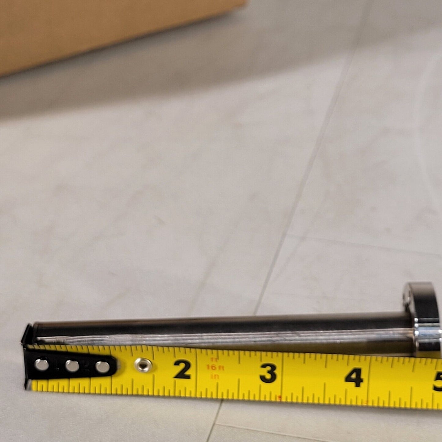 1.33" Conflat DN16CF Half Nipple 4.75" Length High Vacuum Stainless Steel Tube