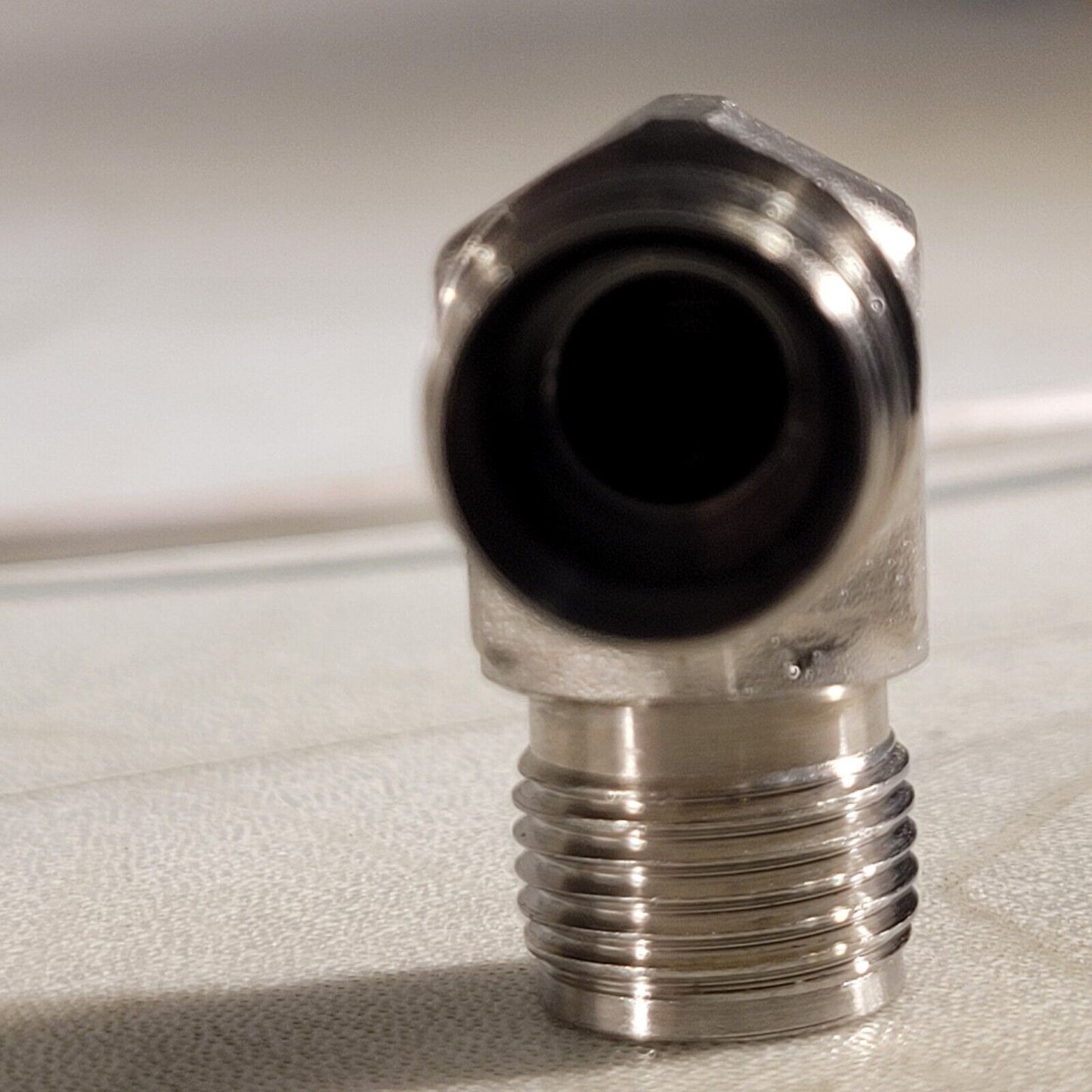 3/8" Swagelok 90 Degree Right Angle Elbow Connector Female-To-Female Adapter