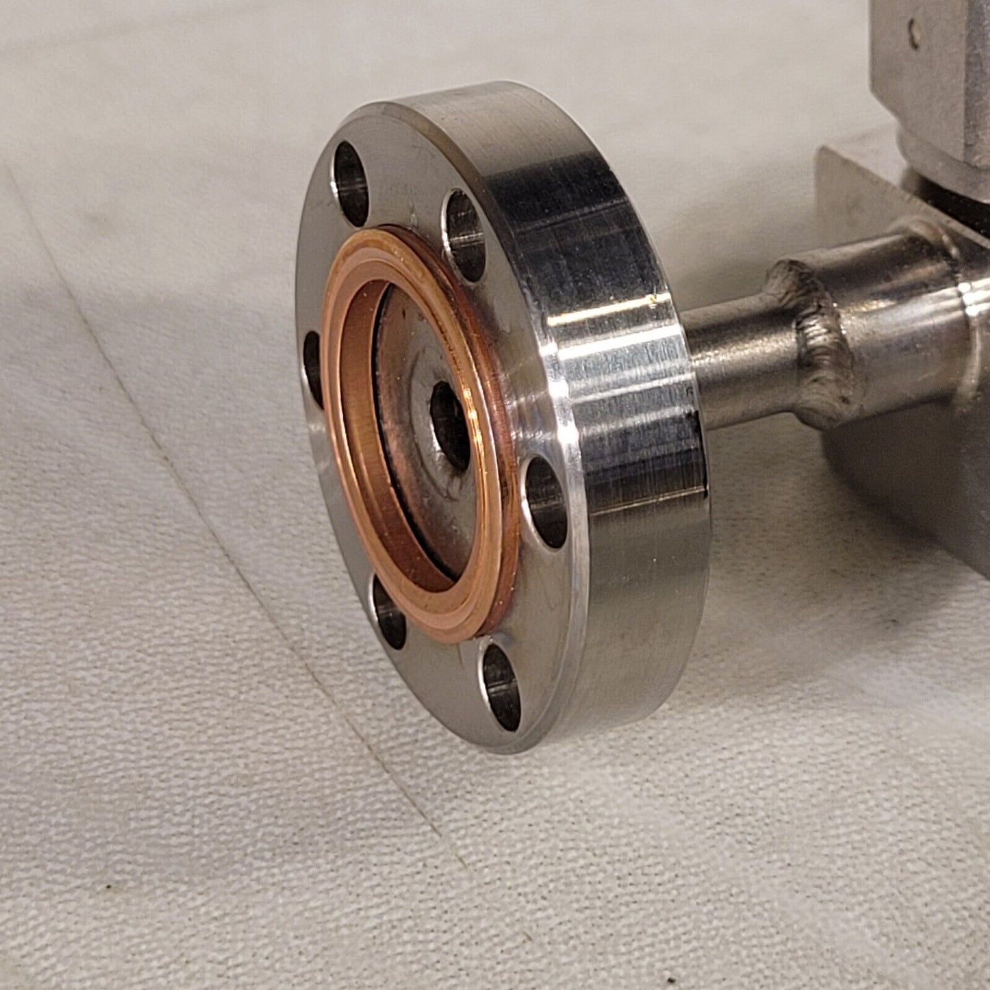 Swagelok SS-4BK-TW Needle Valve 1.33" CF Conflat DN16CF Flange SS Manual Vacuum