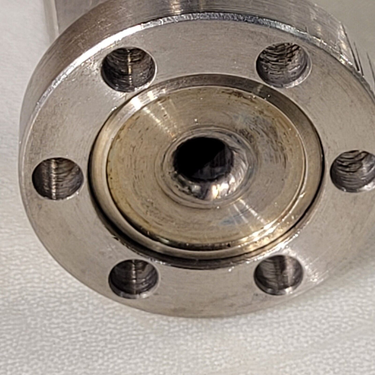 Nupro SS-4BK 1.33" Rotatable DN16CF Conflat To Swagelok 1/4 Manual Needle Valve
